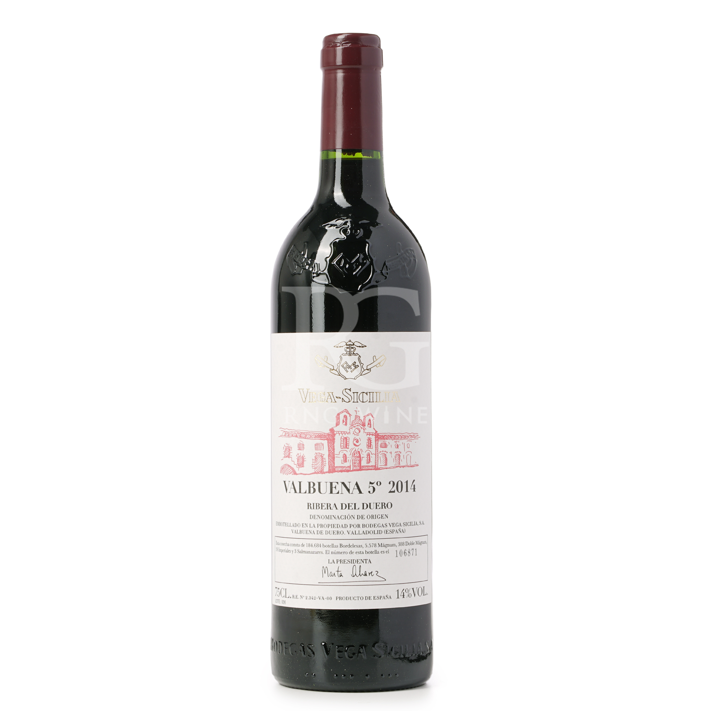 Vega Sicilia Tinto Valbuena 5 2014 (RP96)