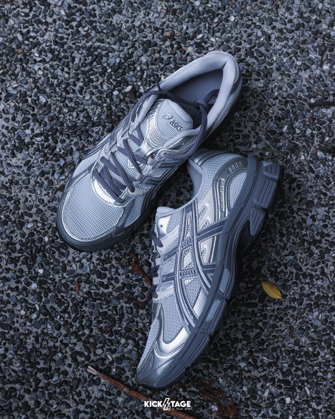 （門市現貨）男女鞋 ASICS GEL-STRATUS MC 銀色 亞瑟膠緩震 支撐 網眼 透氣 運動 休閒鞋【1203B219-020】