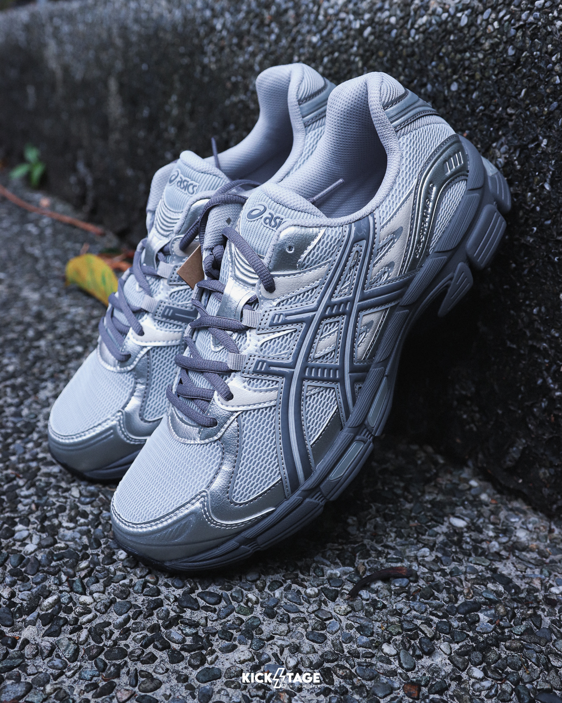 （門市現貨）男女鞋 ASICS GEL-STRATUS MC 銀色 亞瑟膠緩震 支撐 網眼 透氣 運動 休閒鞋【1203B219-020】
