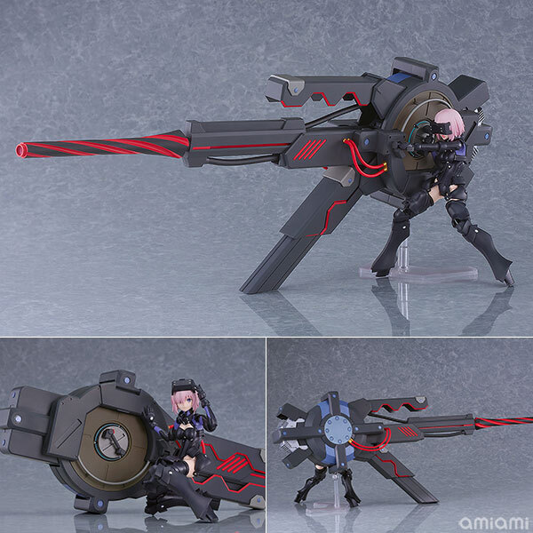 預訂4月  Max Factory 瑪修·基利艾拉特[奧特瑙斯] Black Barrel Edition FGO PLAMATEA Shielder/Mash Kyrielight (Ortinax) Black Barrel Edition Plastic Model Pre-order