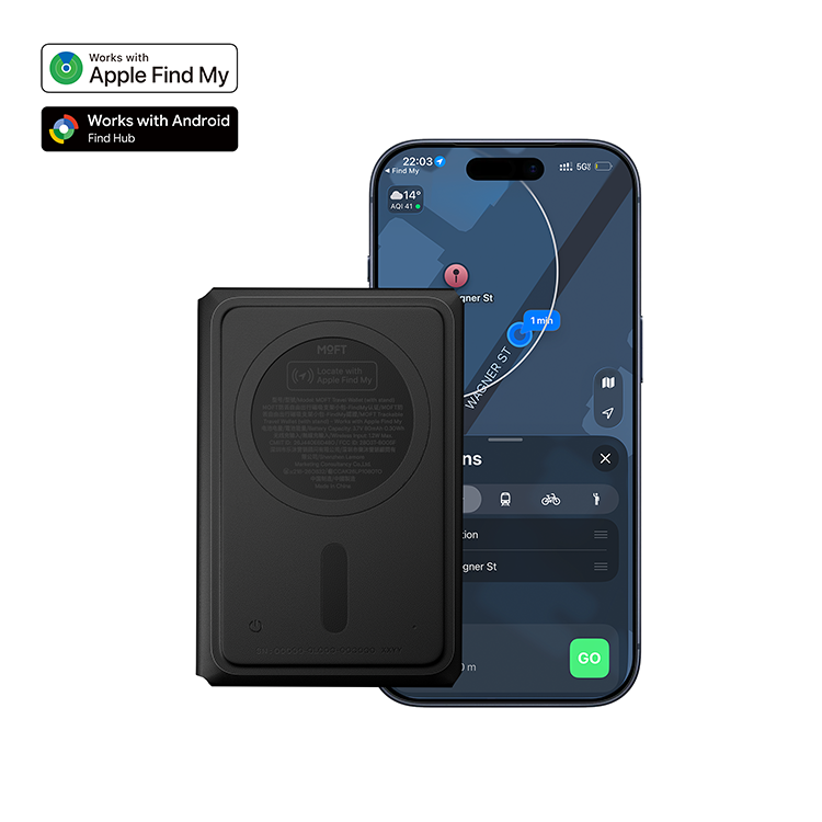 MOFT MB005SF Trackable Field Wallet 可追蹤多功能磁吸卡包