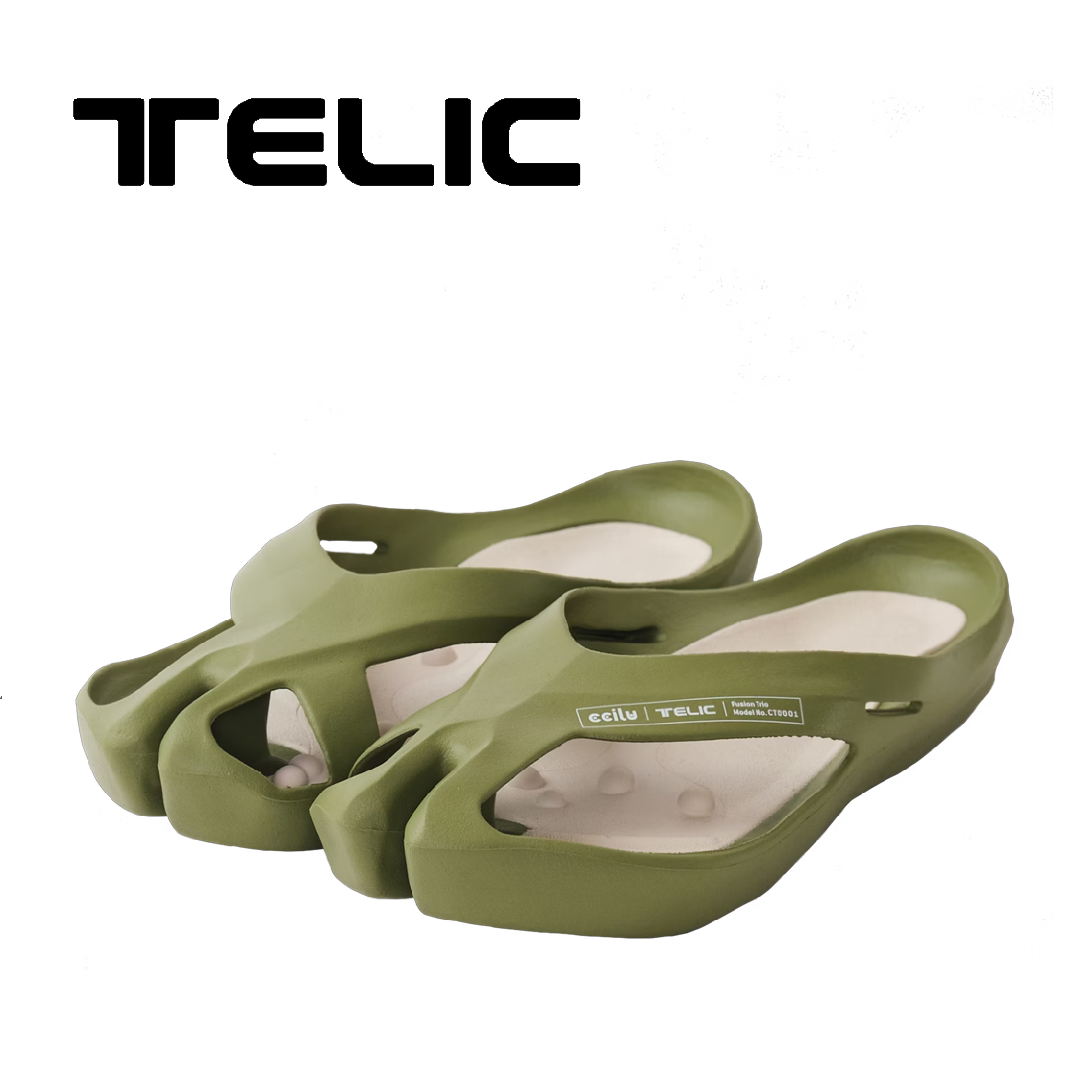Telic 美國 3in1桑足鞋 男款 (橄欖綠色) *30TCTM107