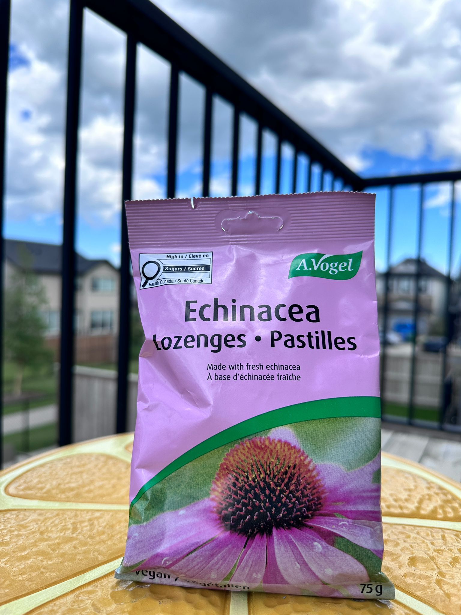 UU64 Avogel 紫錐花喉糖 Echinacea Lozenges 75g X2包  **到期日: 約 2028/01