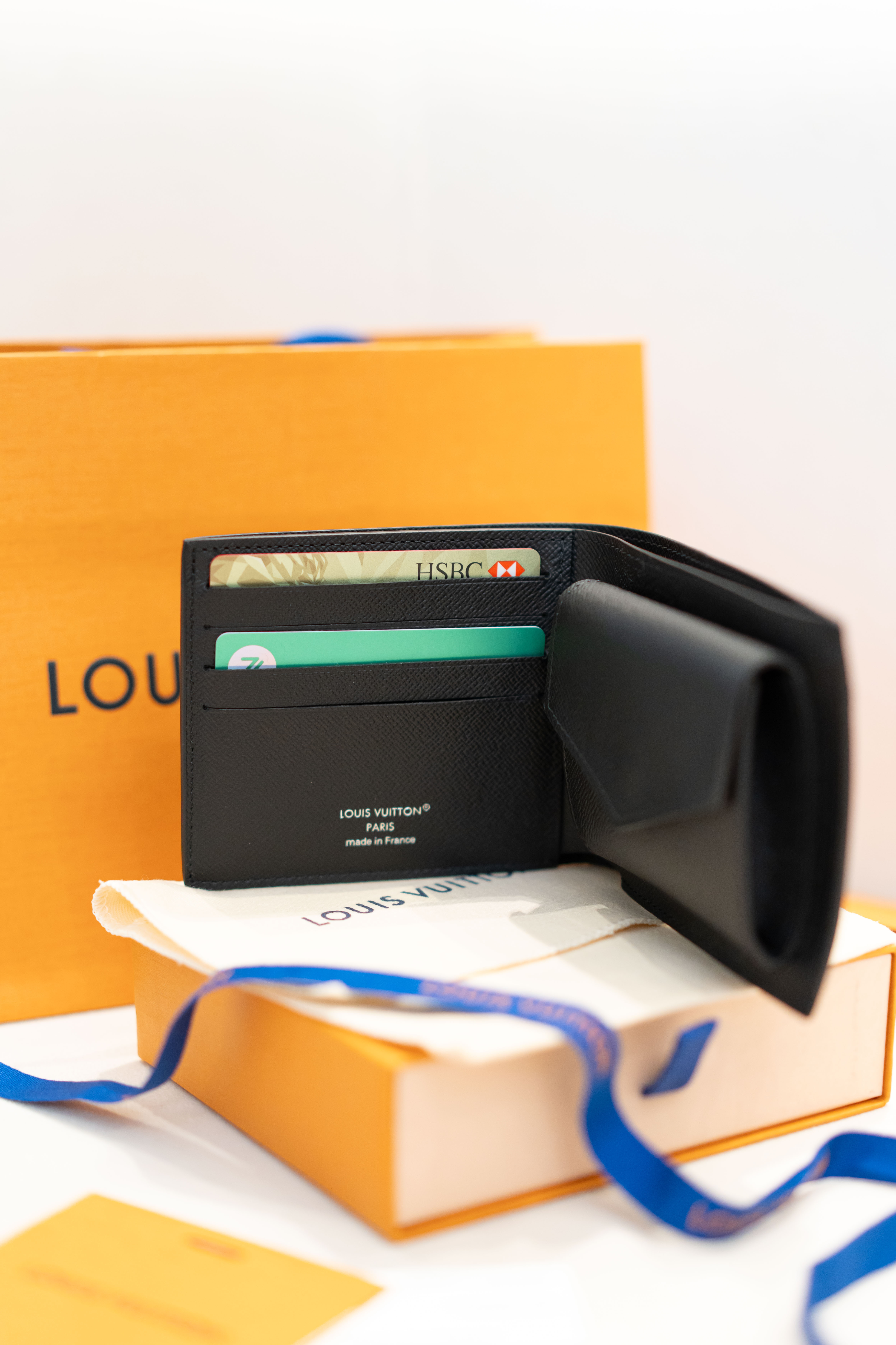 Louis Vuitton LV Monogram Eclipse銀包 黑色