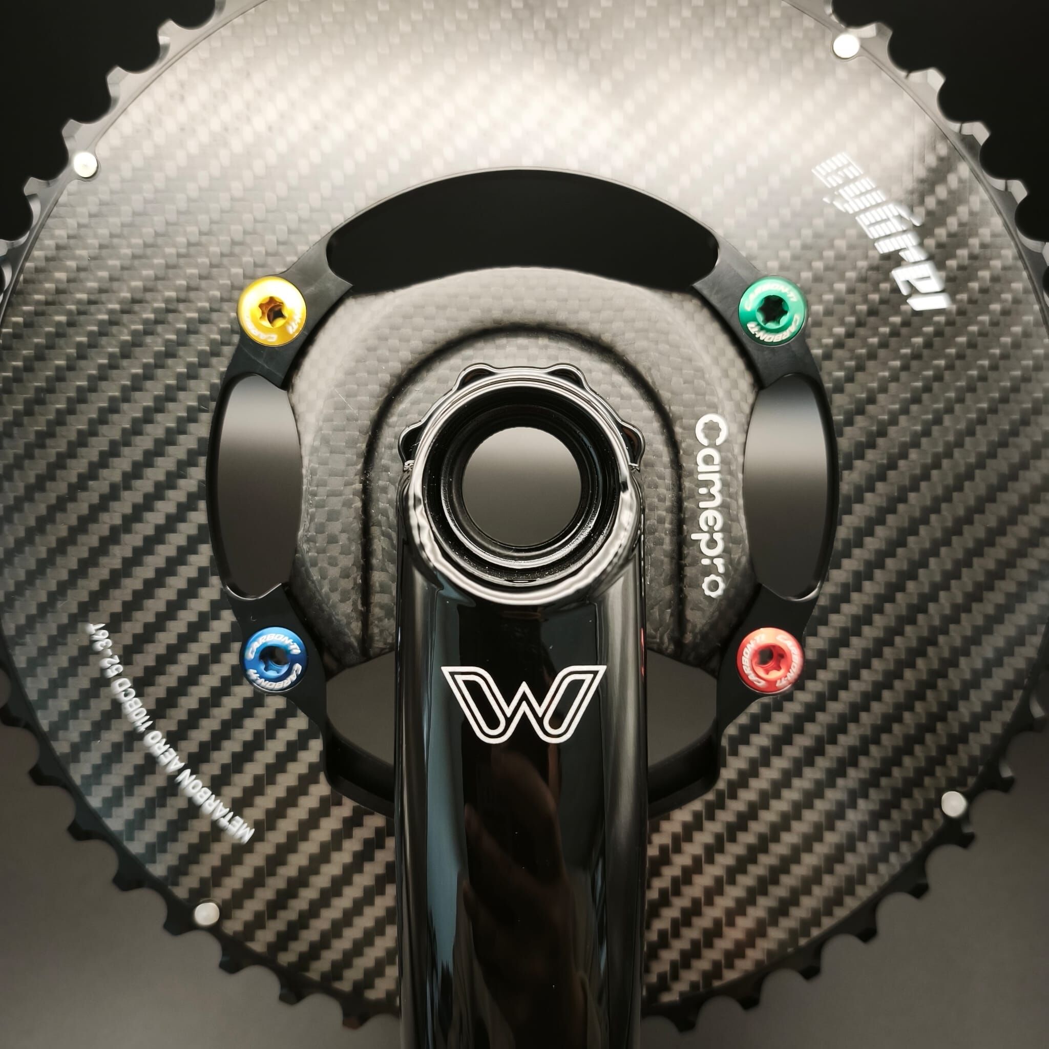 Camepro OctoWeb Carbon Chainring Spider BCD110x4