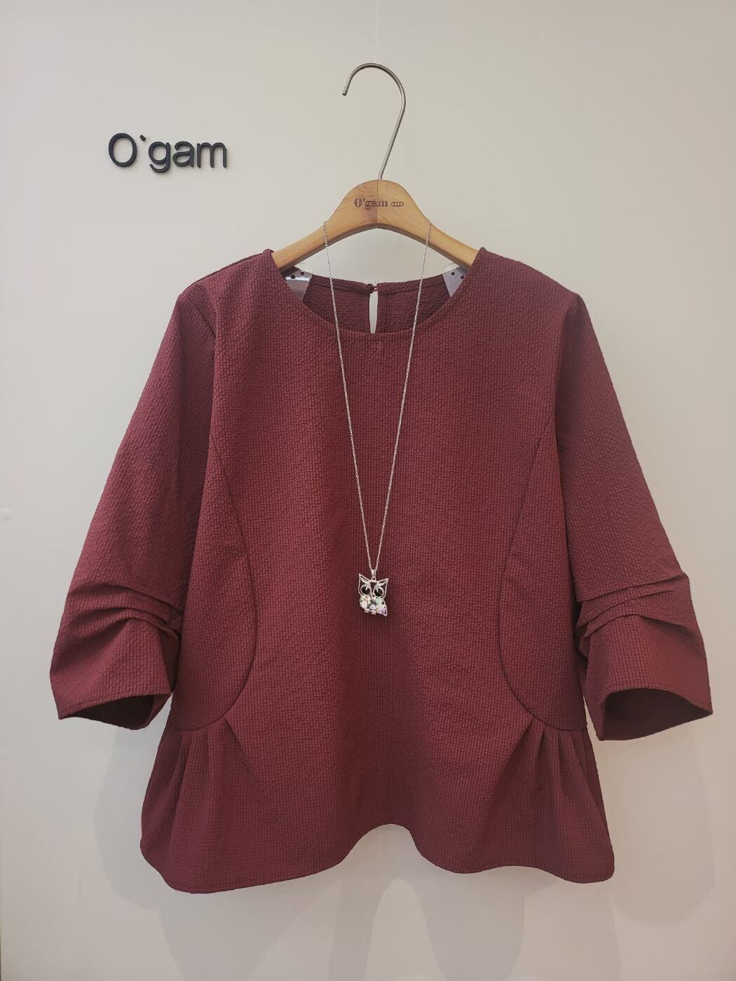 ogam~秋冬最新款淨色