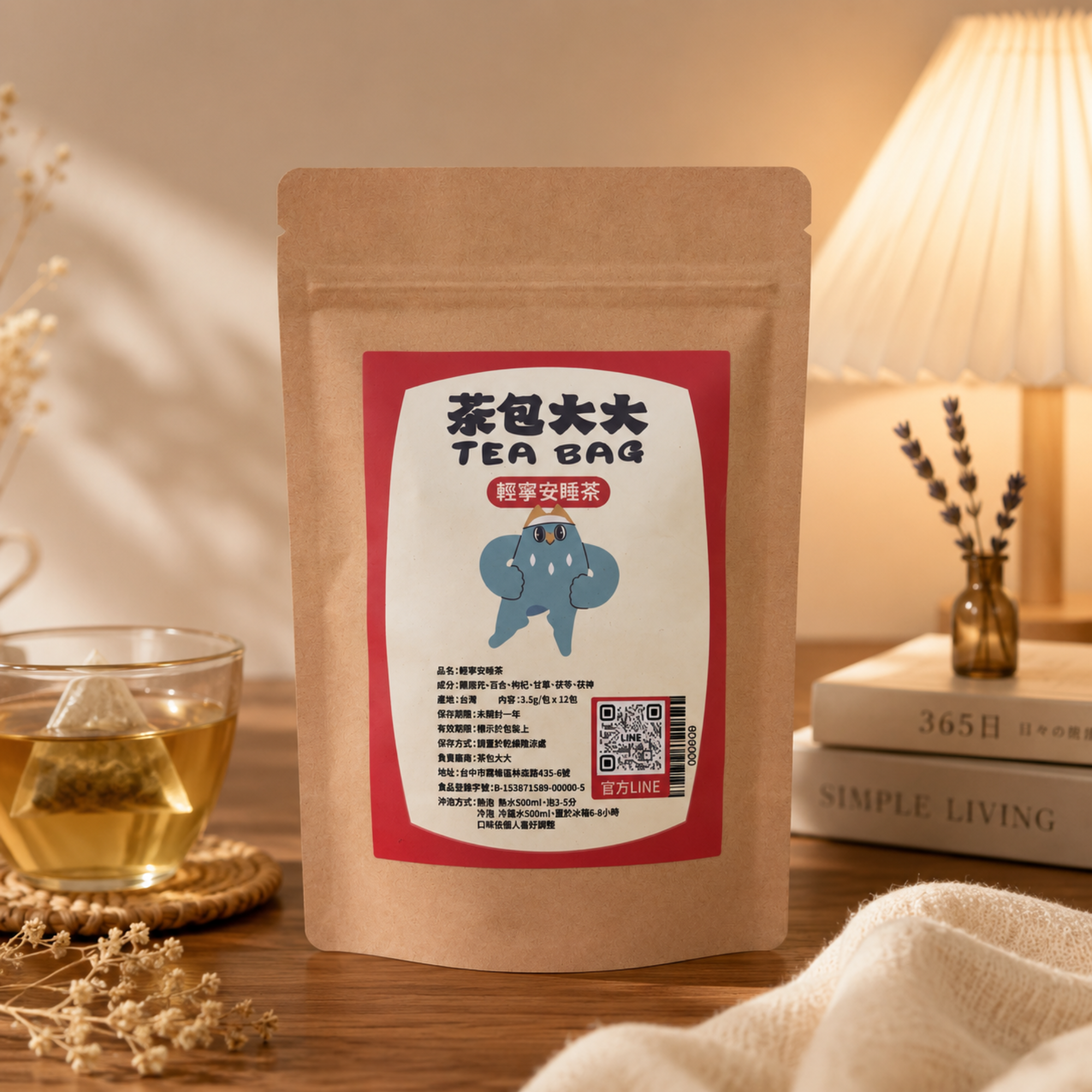 輕寧安睡茶(12入/袋)