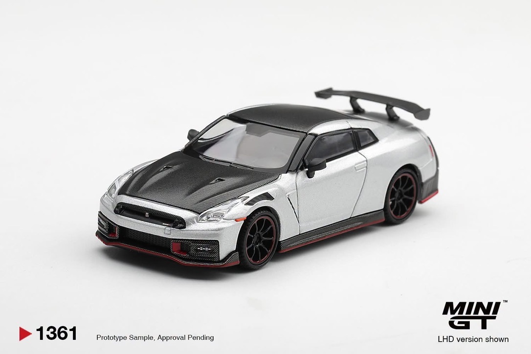 預訂Pre Order- MiniGT 1361 Nissan GT-R NISMO 2024 Silver
