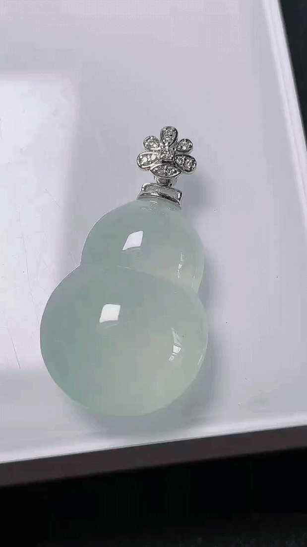 722326 翡翠冰膠葫蘆
