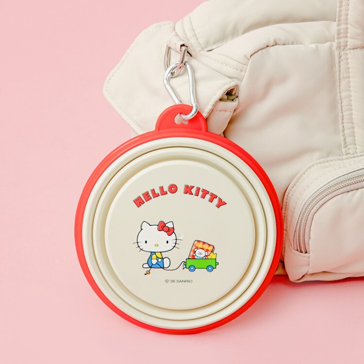 🇰🇷 BITE ME X SANRIO Pet Bowl 折疊寵物碗 三麗鷗 聯名 HELLO KITTY / 預購