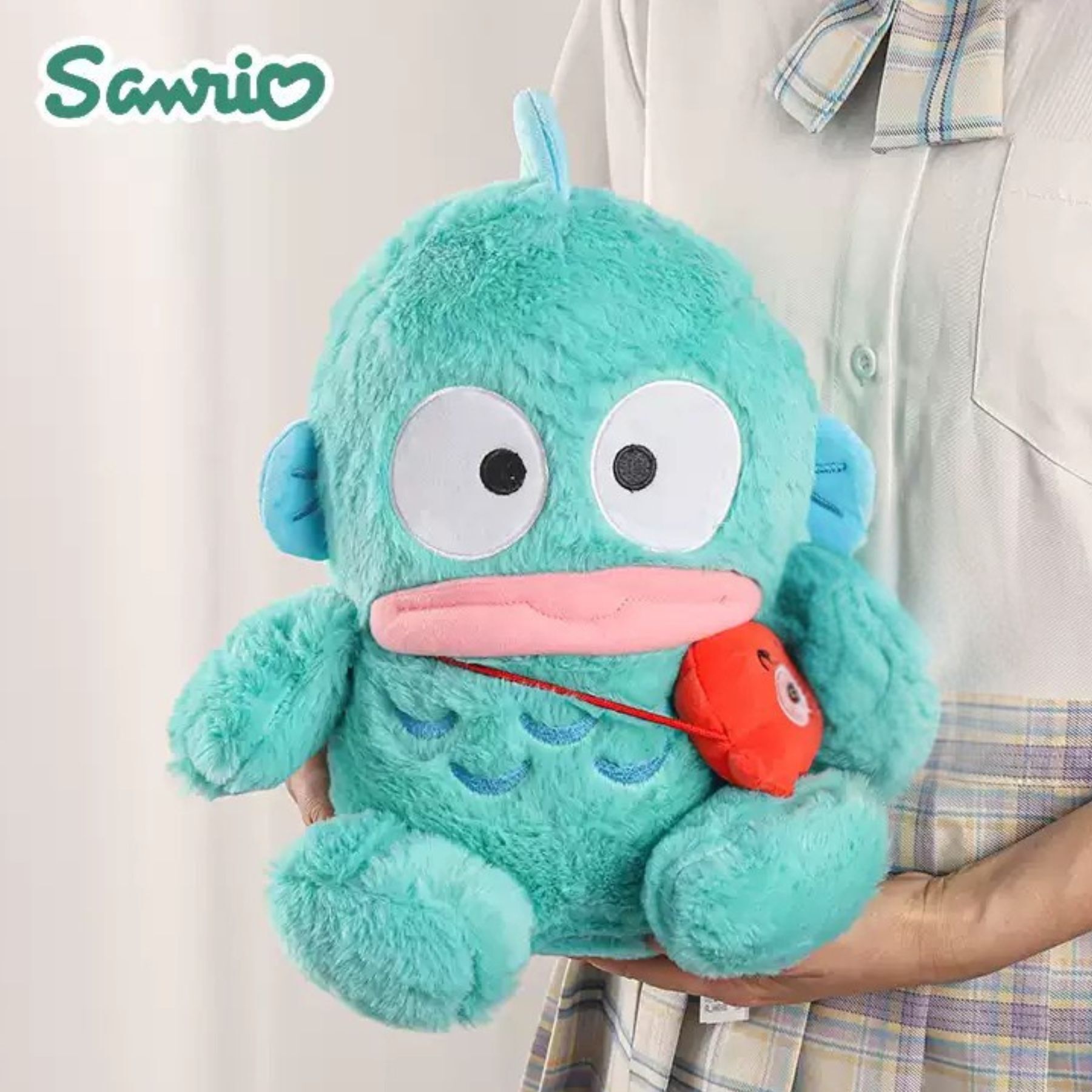 水怪 Sanrio 毛絨公仔抱枕