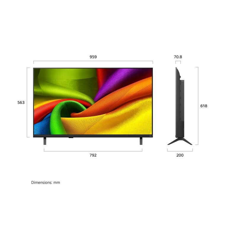 LG    43NU855BPCA‧43inch NANO 4K UHD AI Smart TV‧3-year limited warranty‧