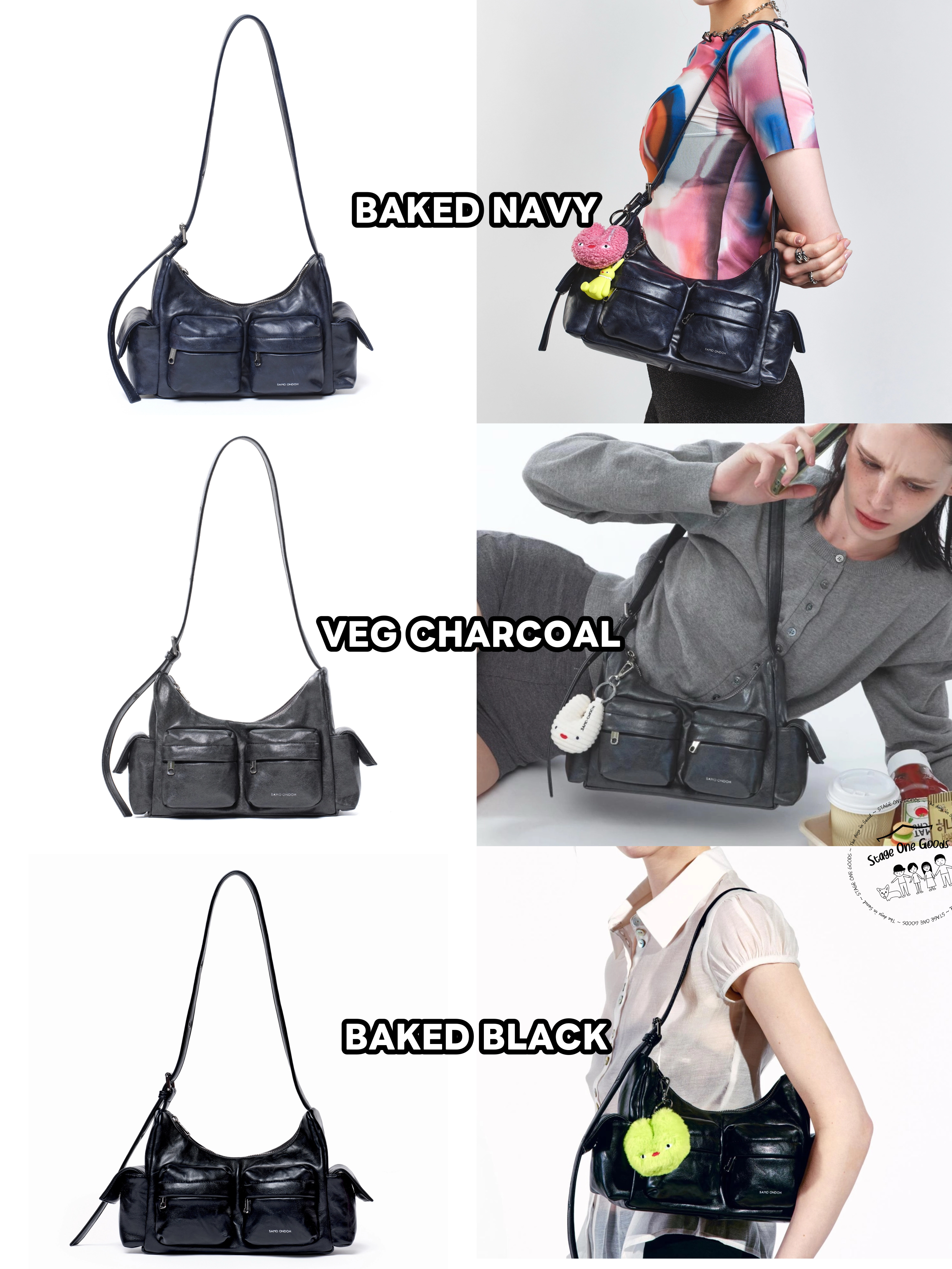 SAMO ONDOH Pocket Mug Bag M