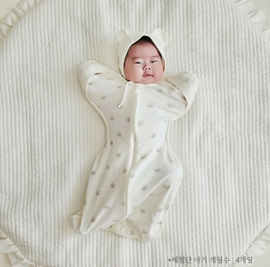 【BABY & I】Korea Baby&I 4 Seasons Swaddle Sleeping Bag - Bear