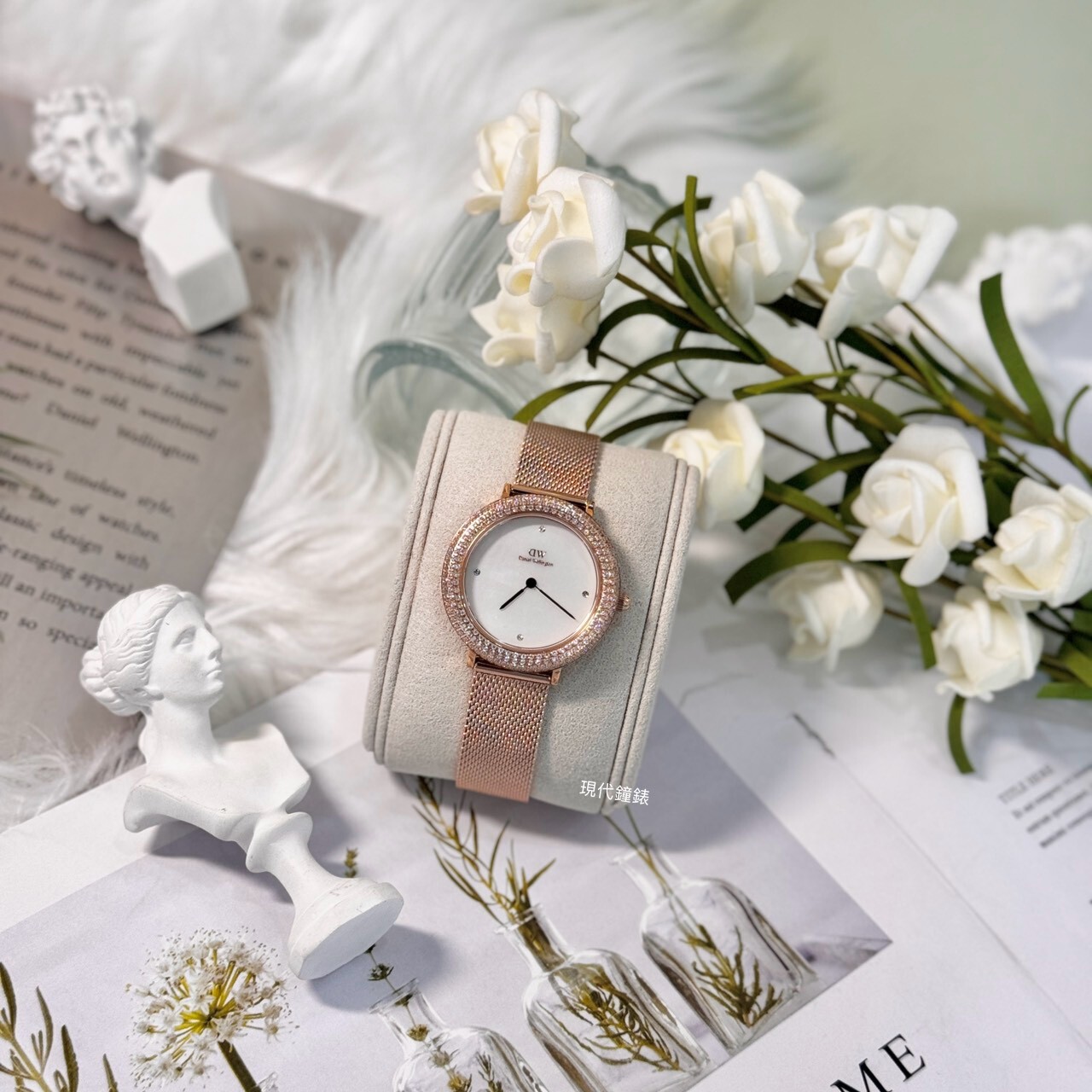 【DW Daniel Wellington】Crystalline晶鑽錶圈💎 DW00100823 32mm 現代鐘錶