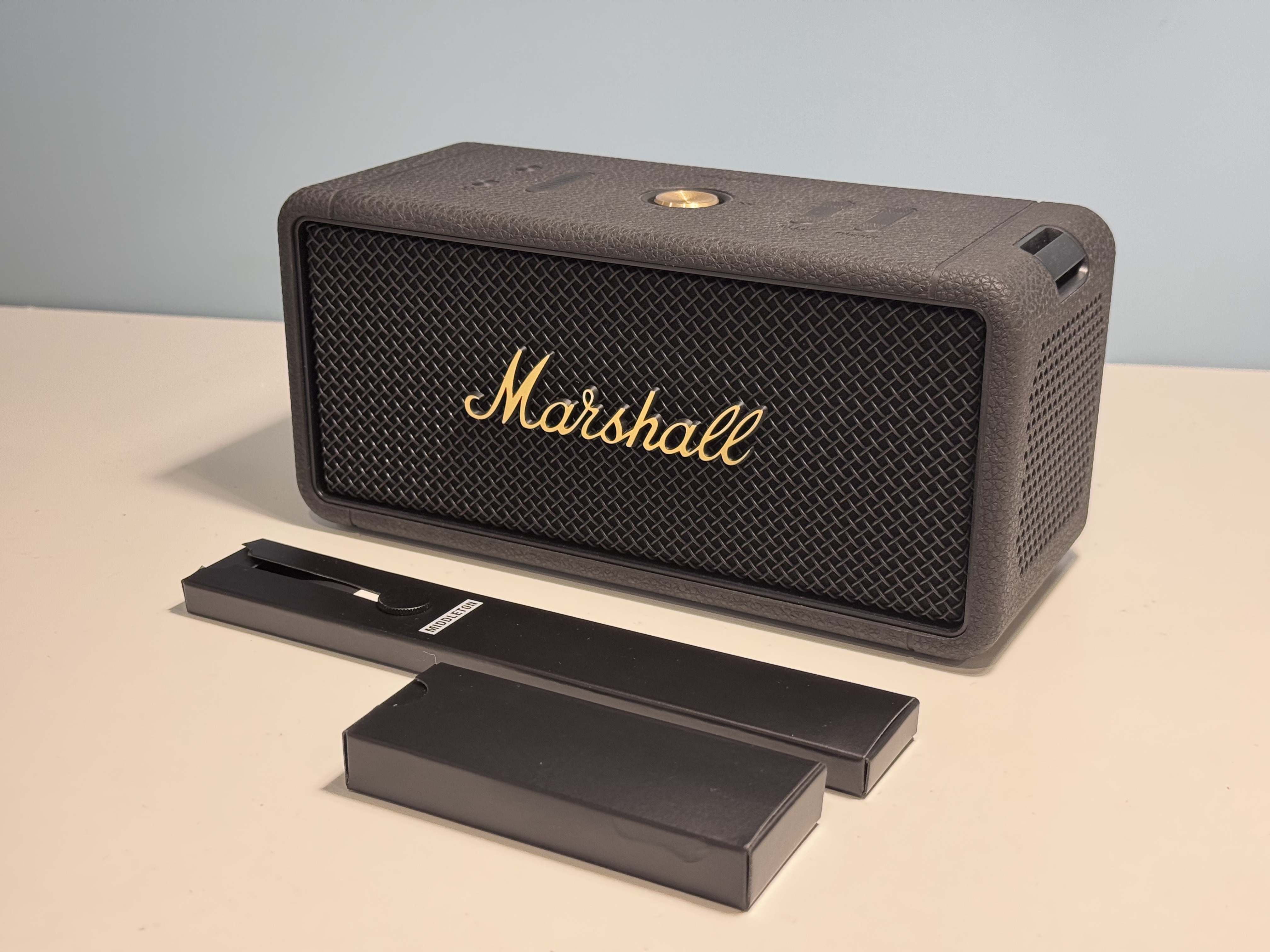 福利品出清【Marshall】Middleton 藍牙喇叭 黑色