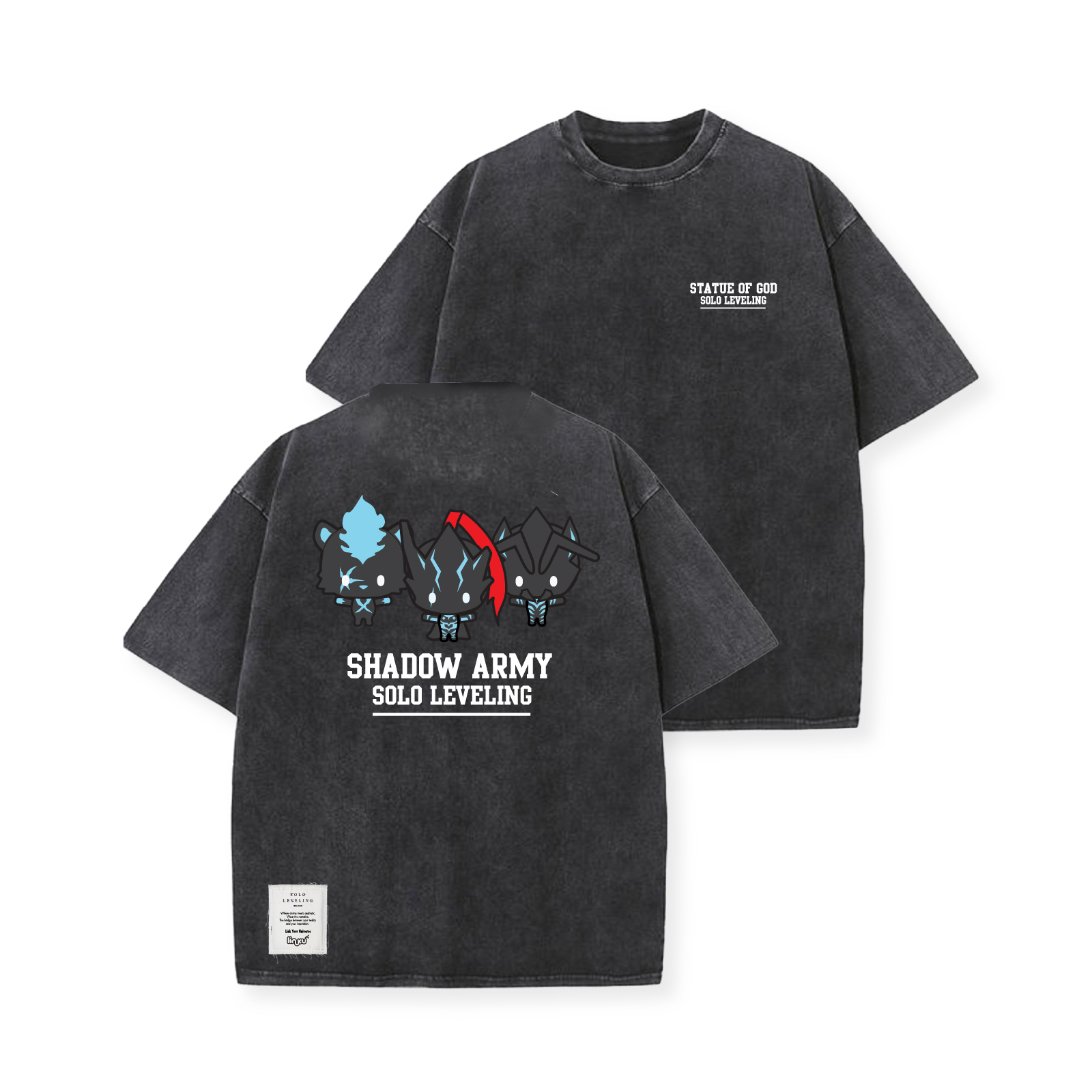 [預購] 我獨自升級- 洗水 T恤 - Shadow Army