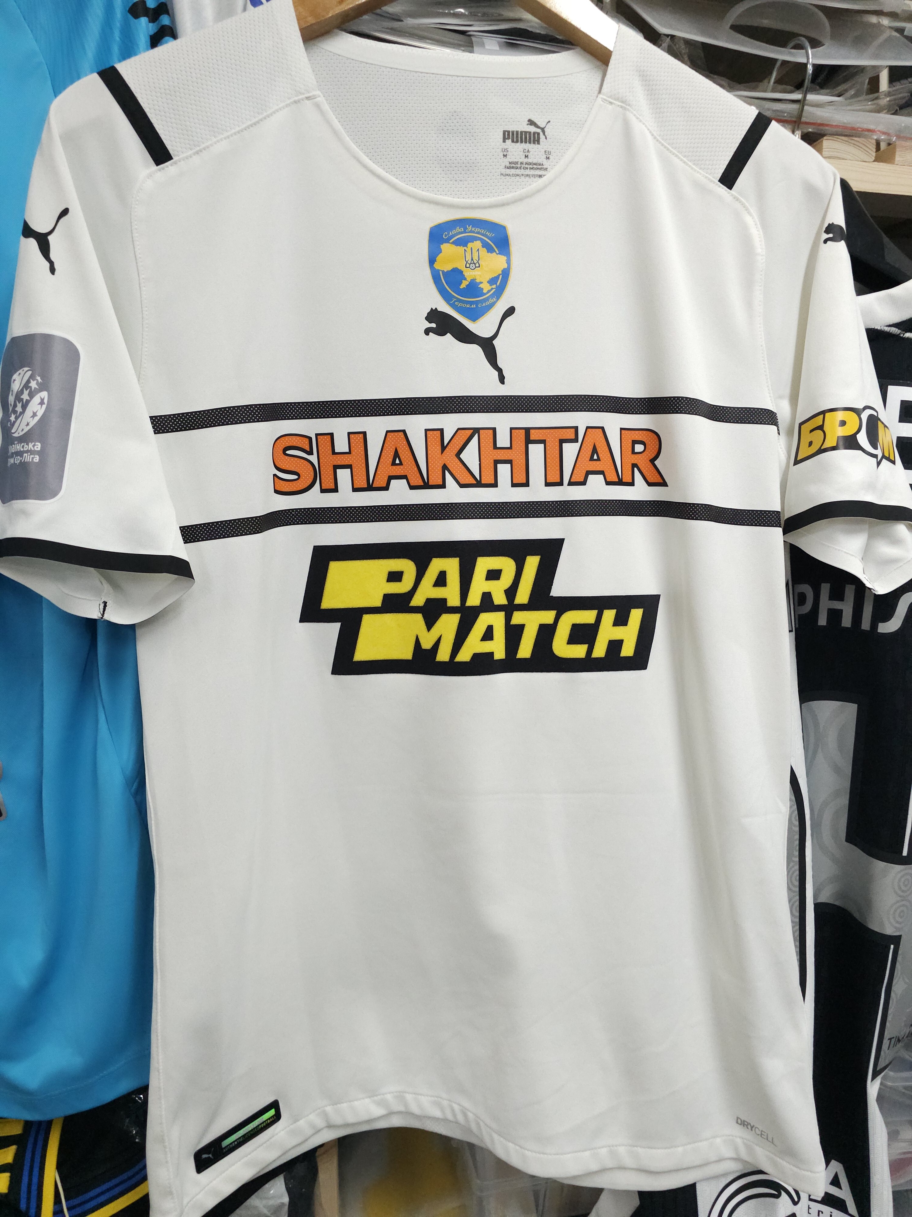 21-22 Shakhtar Donetsk Away Match Issue Jersey