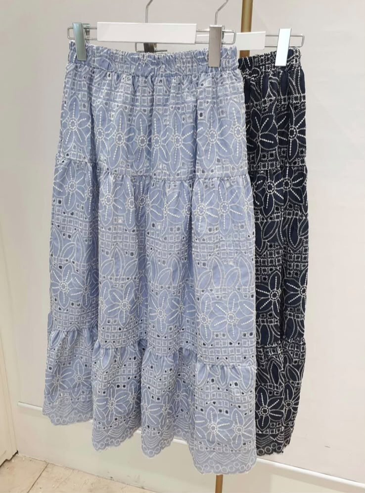 【限量】SM03   花花長裙 腰25-42 HIP46 長33 $399