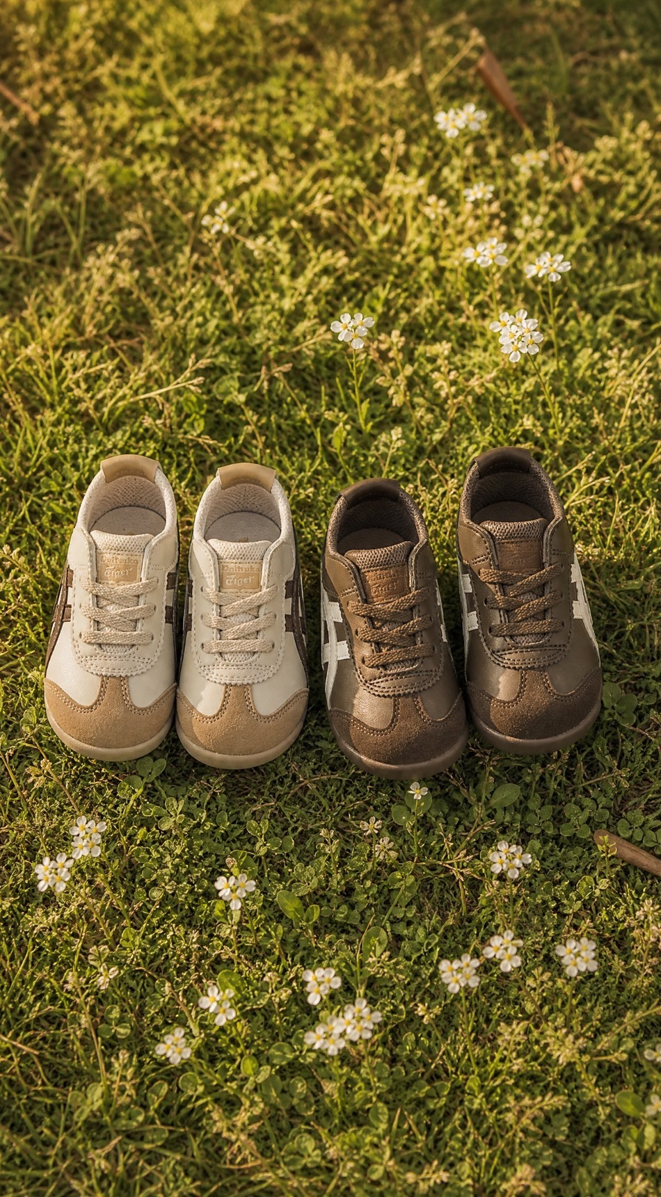 【APAIR】預購 Onitsuka Tiger 鬼冢虎 MEXICO 66 KIDS 灰褐色 咖啡奶油 1184A074-207 1184A074-208