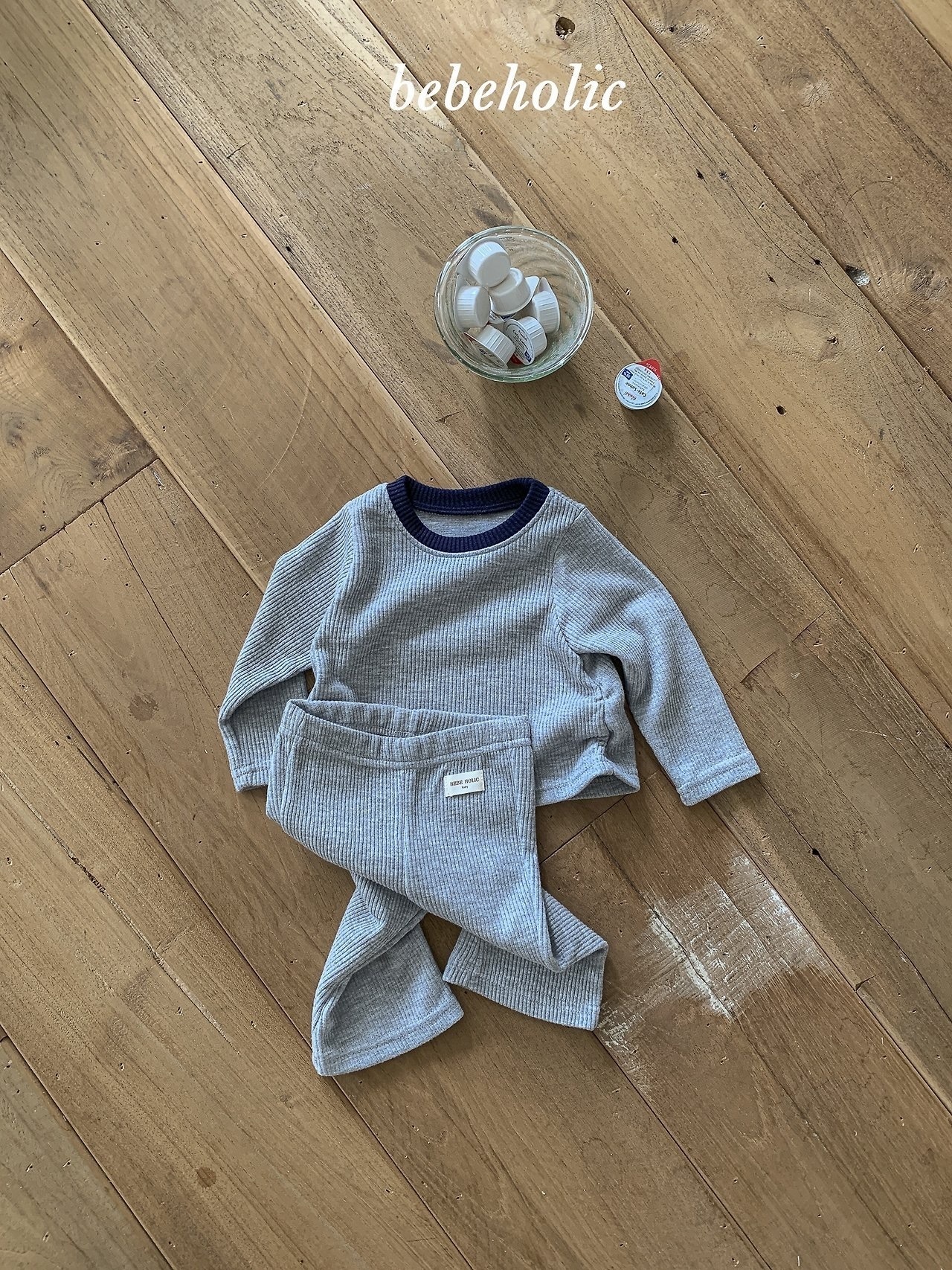 BEBE HOLIC Pepper Shirring Set
