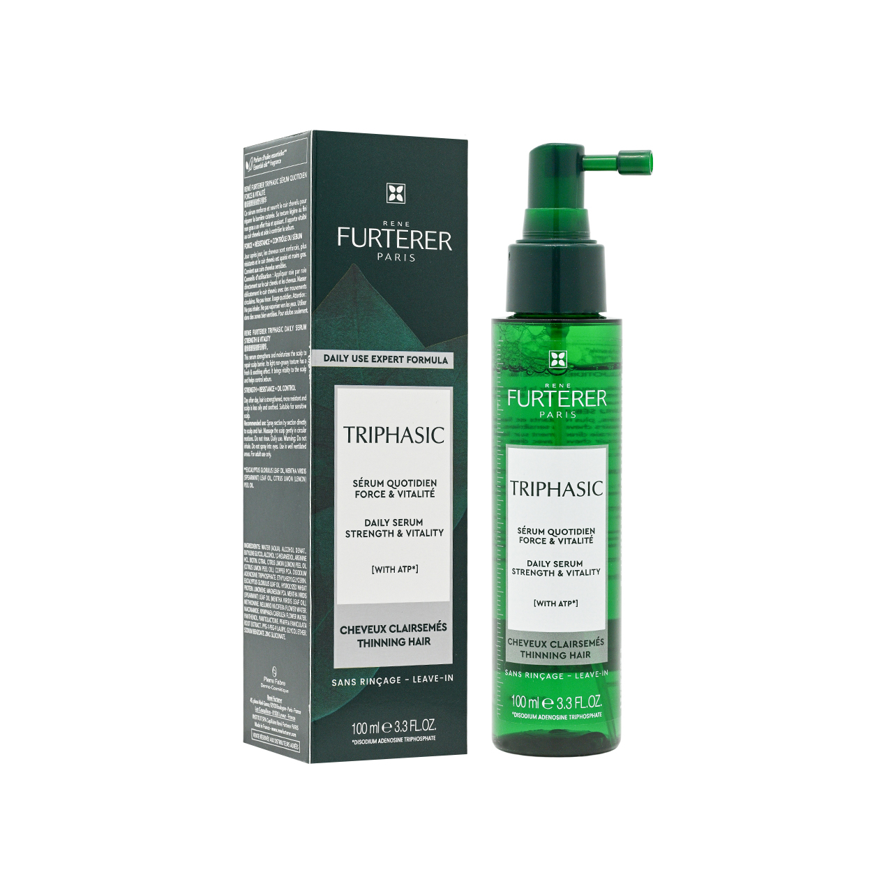 DE027 RENE FURTERER 強韌舒活精華100ML EXP:2028/3/31