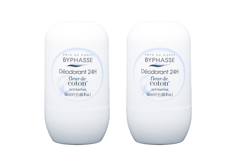 DE018 BYPHASSE 止汗香體走珠 棉花味50ML 一套2件 EXP:2030/1/31