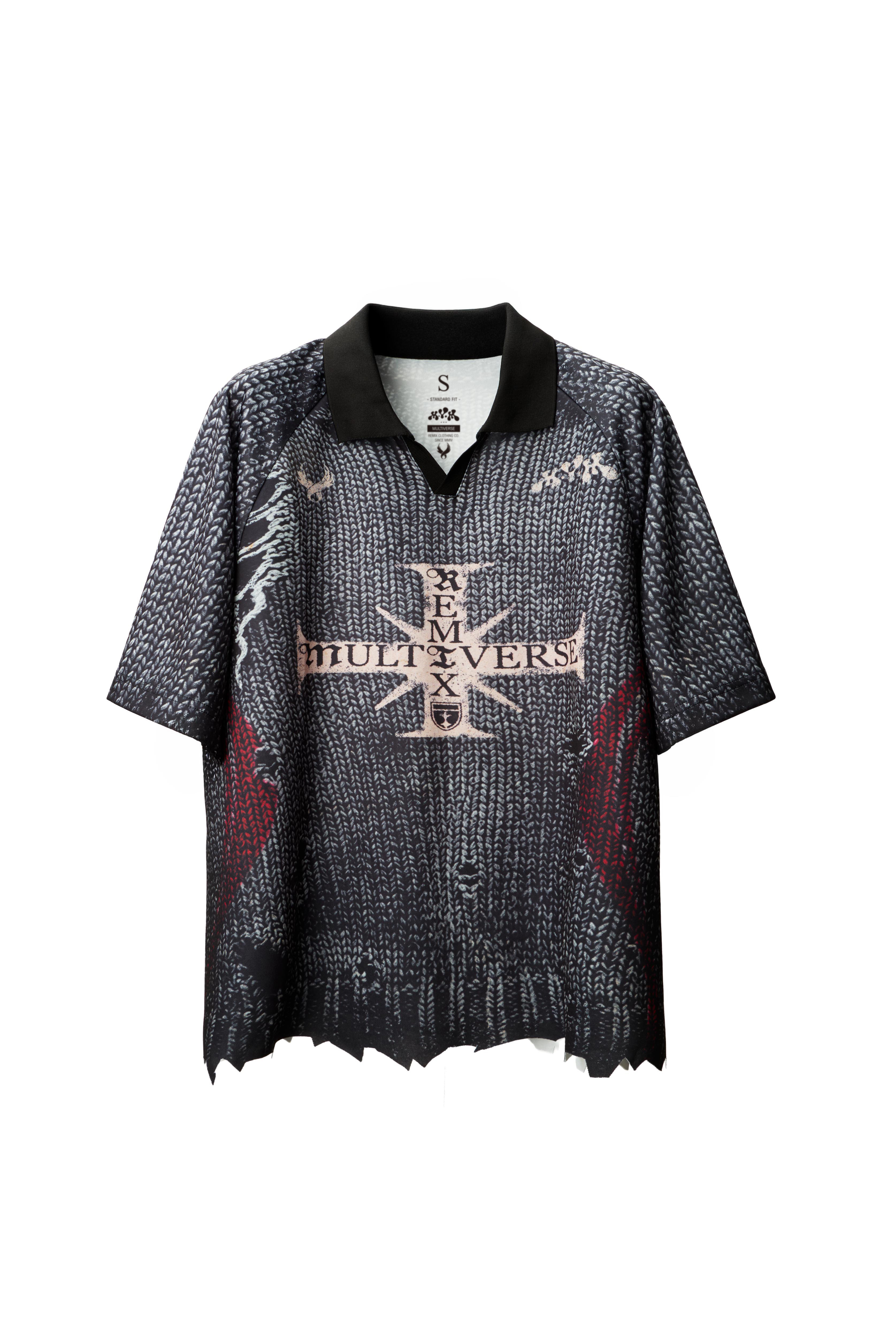 REMIX | MVM cross knitted jersey