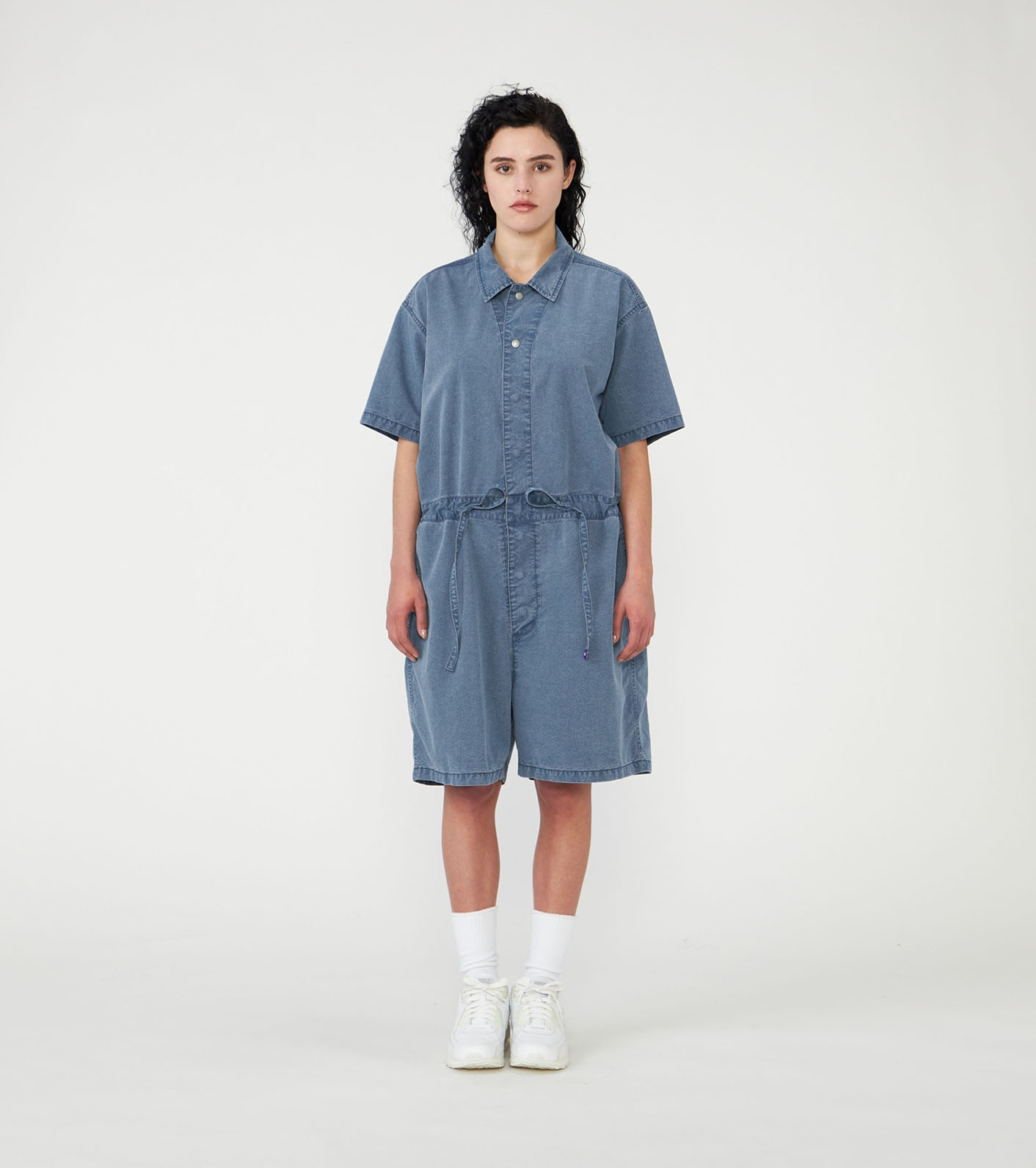 預購┃TNF 紫標 Cotton Nylon Weather Field All In One 連身褲 丹寧 牛仔