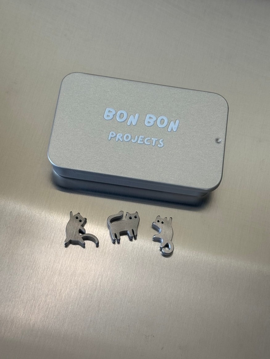 【 泰國連線 】bonbon Kitto 貓咪造型抹茶篩粉壓塊