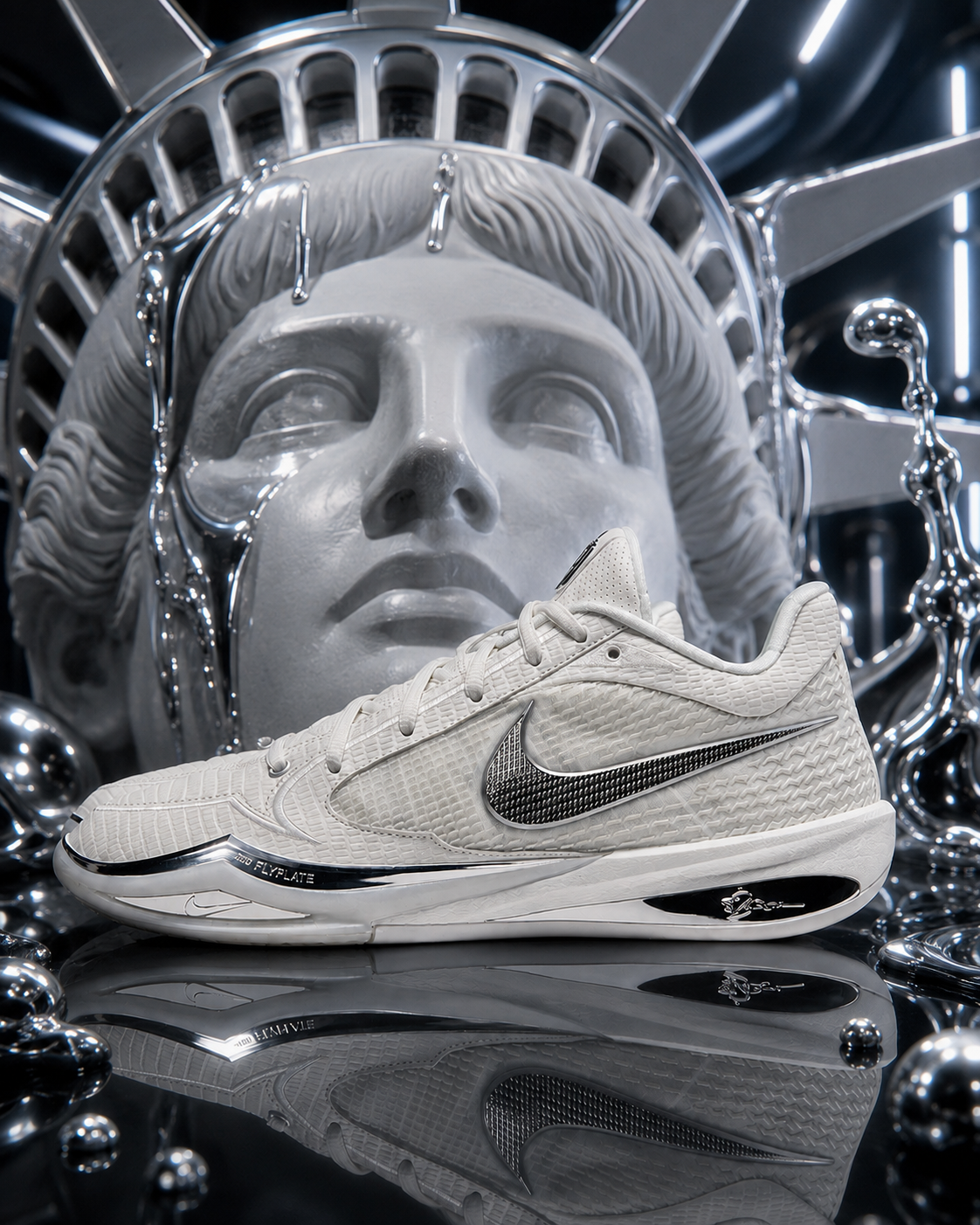 <國外限定>Nike Sabrina 4 “White Label”  Liquid Metal 金屬液態銀 IO2853100