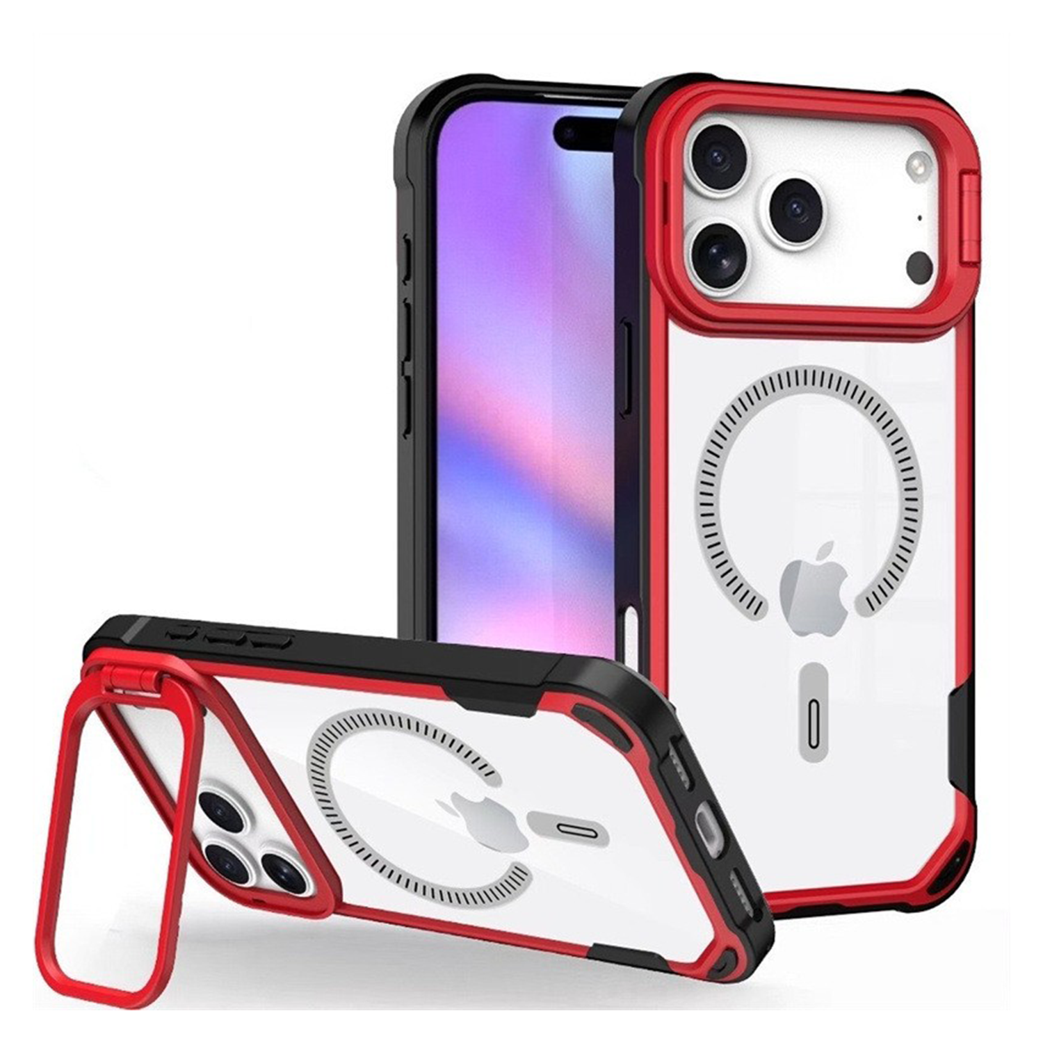 XPRO - Mag Guard Stand - iPhone 18 Pro Max Case 高度防撞透明磁吸支架手機保護殼