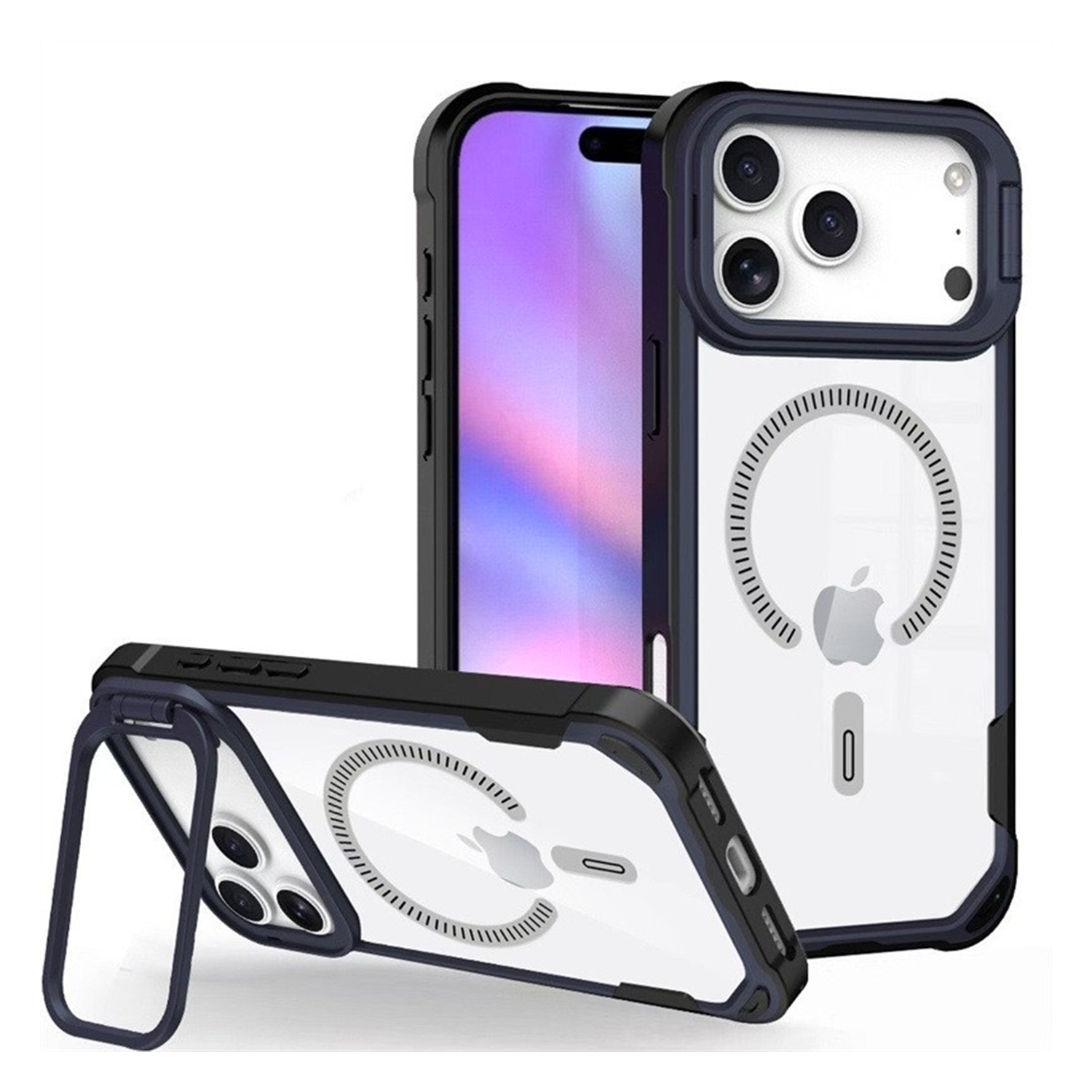 XPRO - Mag Guard Stand - iPhone 18 Pro Max Case 高度防撞透明磁吸支架手機保護殼