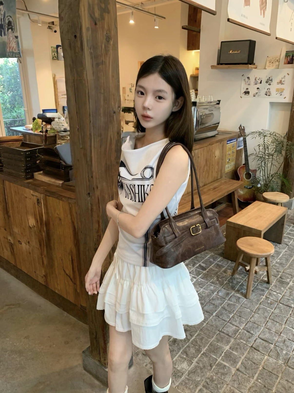 （預購）Charles & Keith 小CK 腰帶扣環肩背包 腋下包 斜背包 韓系 Miu感