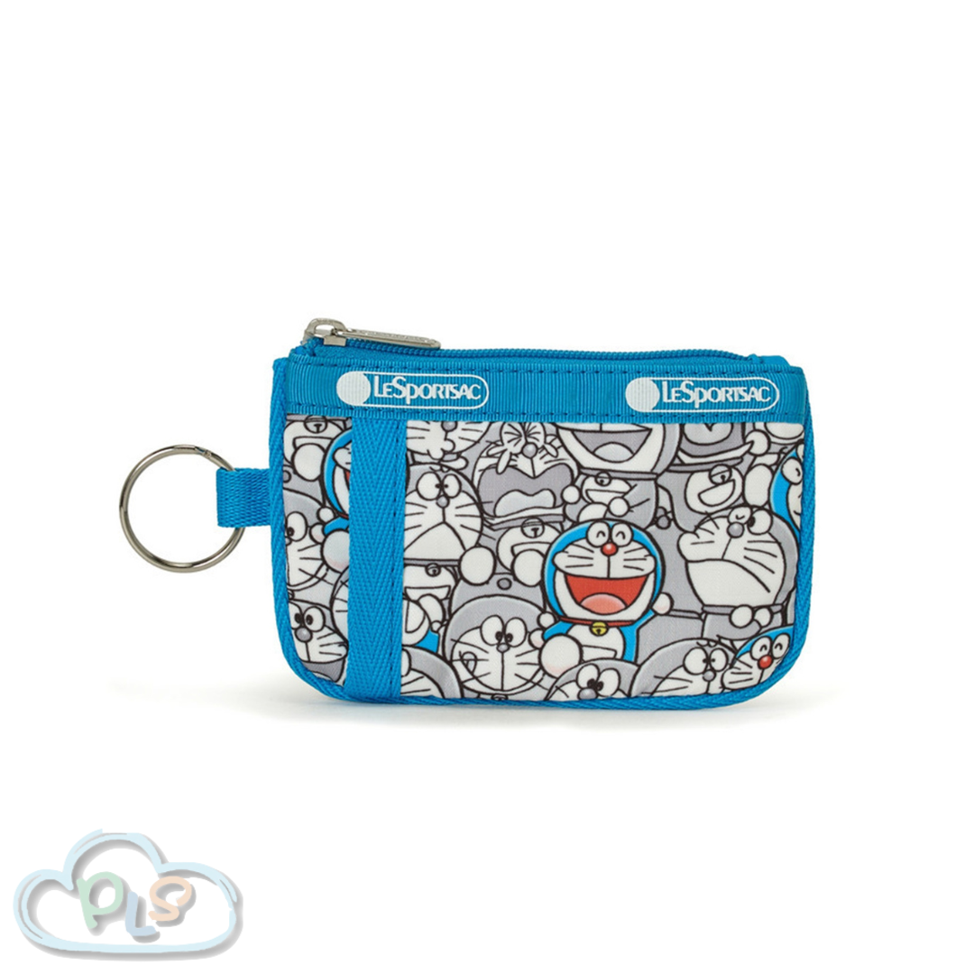 鑰匙卡包 多啦A夢 LeSportsac 滿花 #12008-1