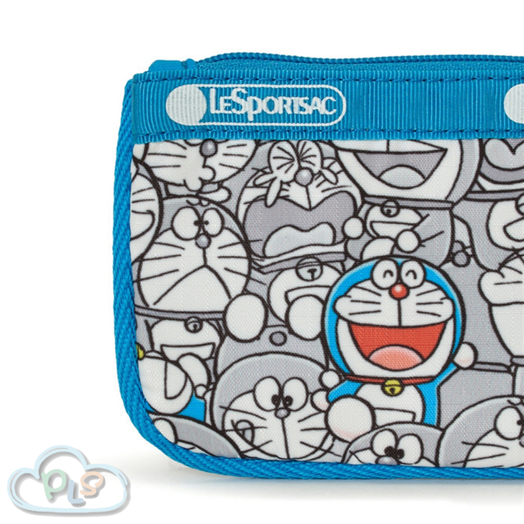 鑰匙卡包 多啦A夢 LeSportsac 滿花 #12008-1