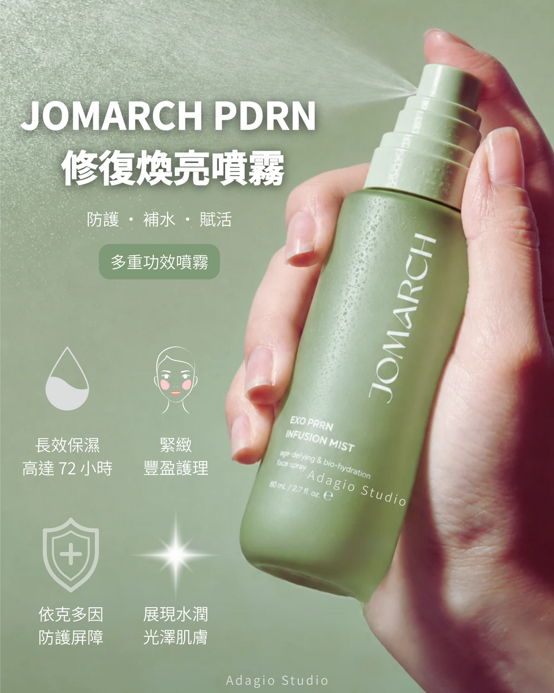 PDRN 修復噴霧 80ml