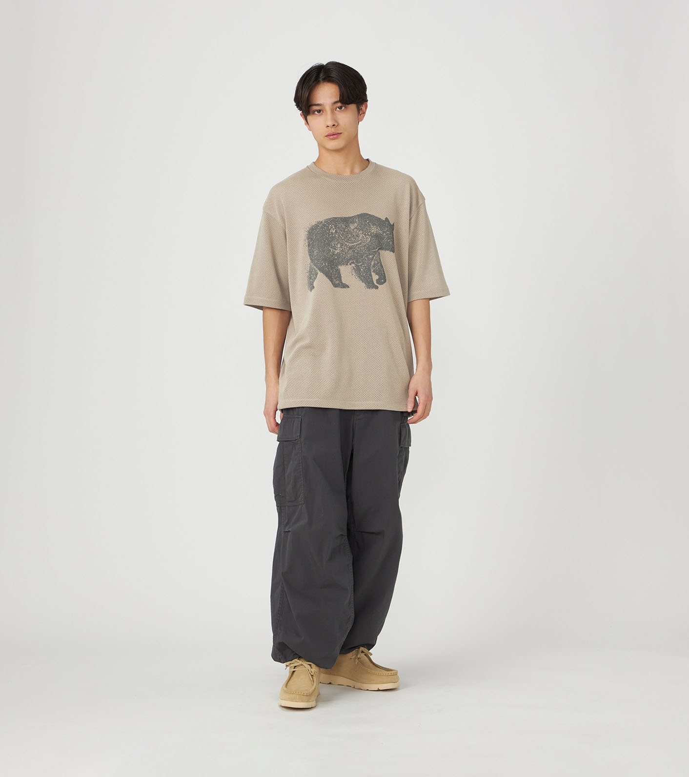 預購┃TNF 紫標 Mesh Field Tee 網眼 藝術 優勝美地 動物 短T