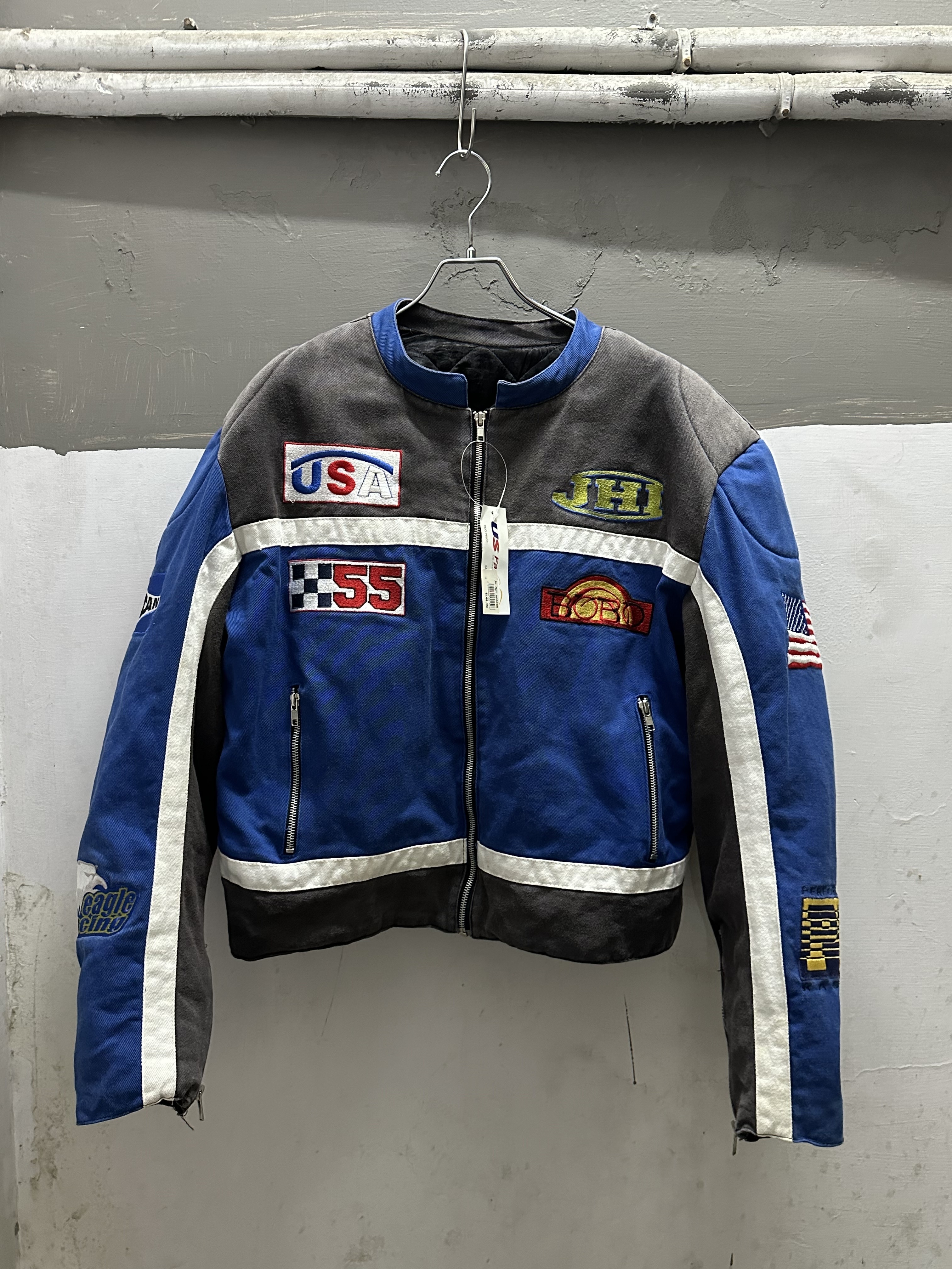 90’s Jeff Hamilton JH Design Cotton Racing Jacket