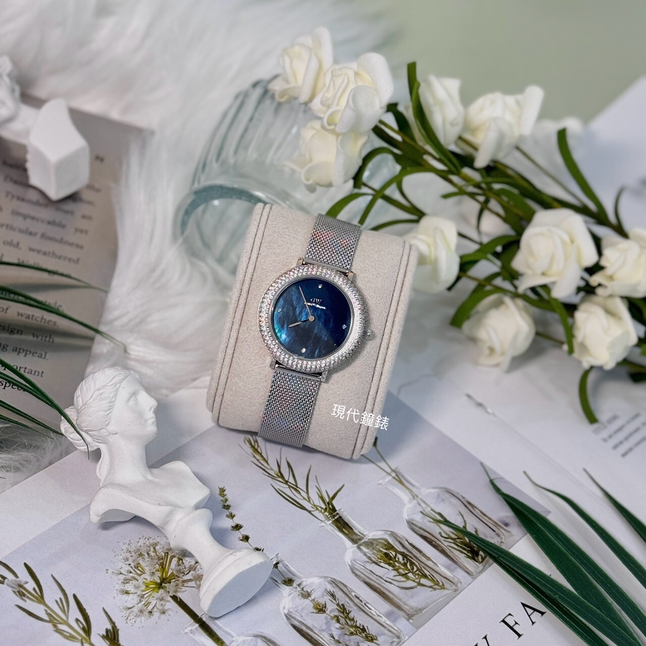 【DW Daniel Wellington】Crystalline晶鑽錶圈💎 DW00100825 32mm 現代鐘錶