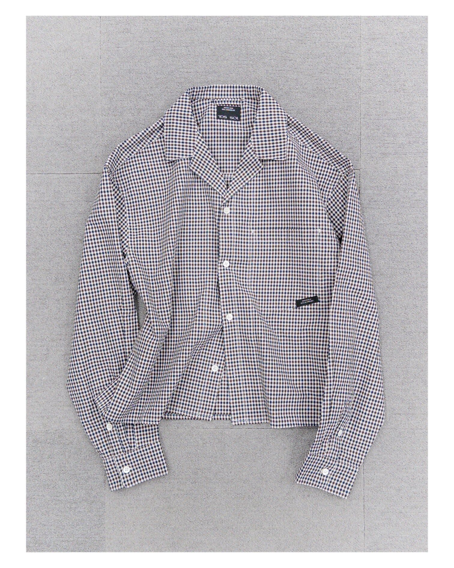 1dyLL｜1DS Sleepover Check Shirt LS