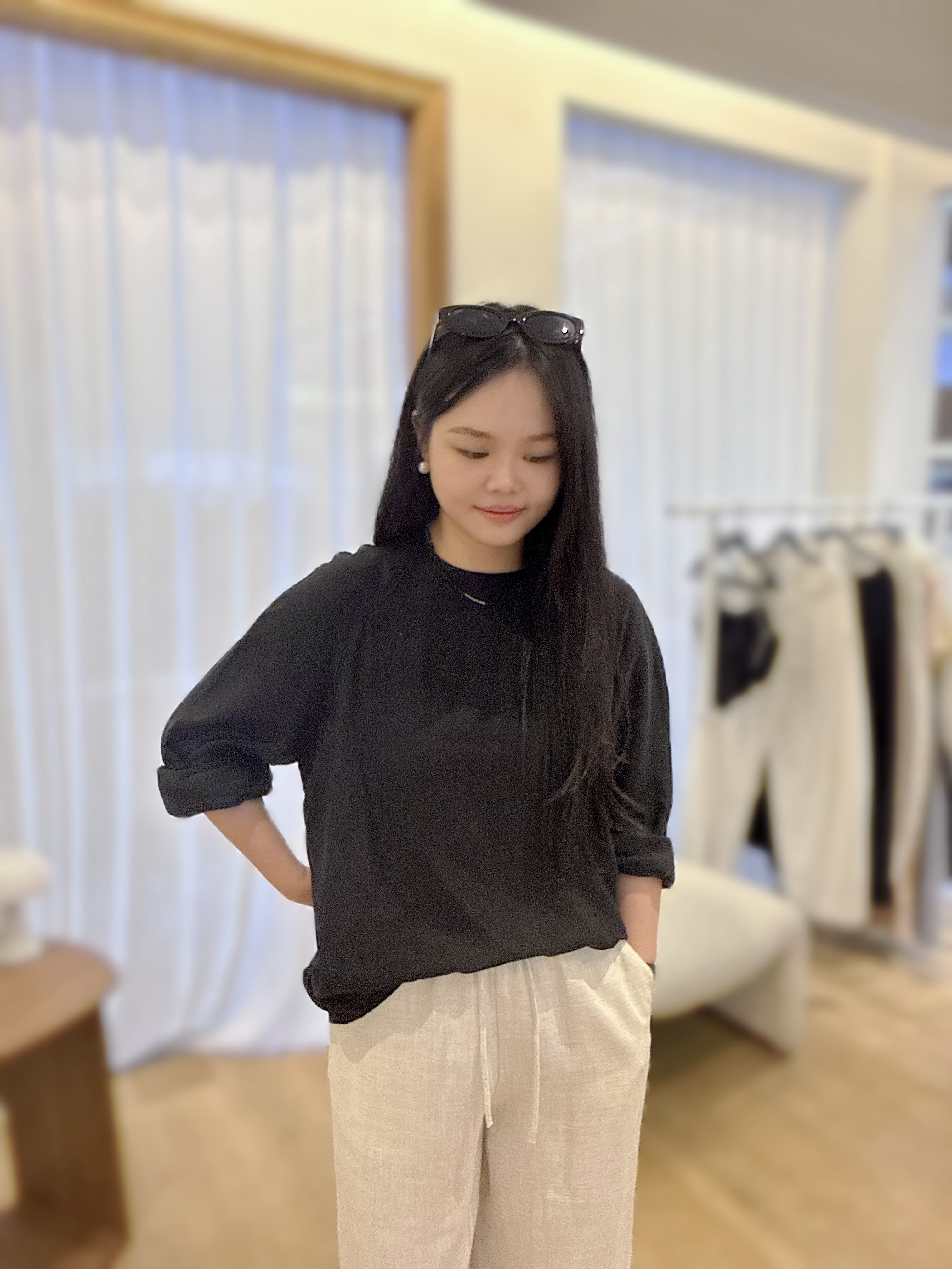 【限量 黑 】AQ13 胸46 長25.5 $399