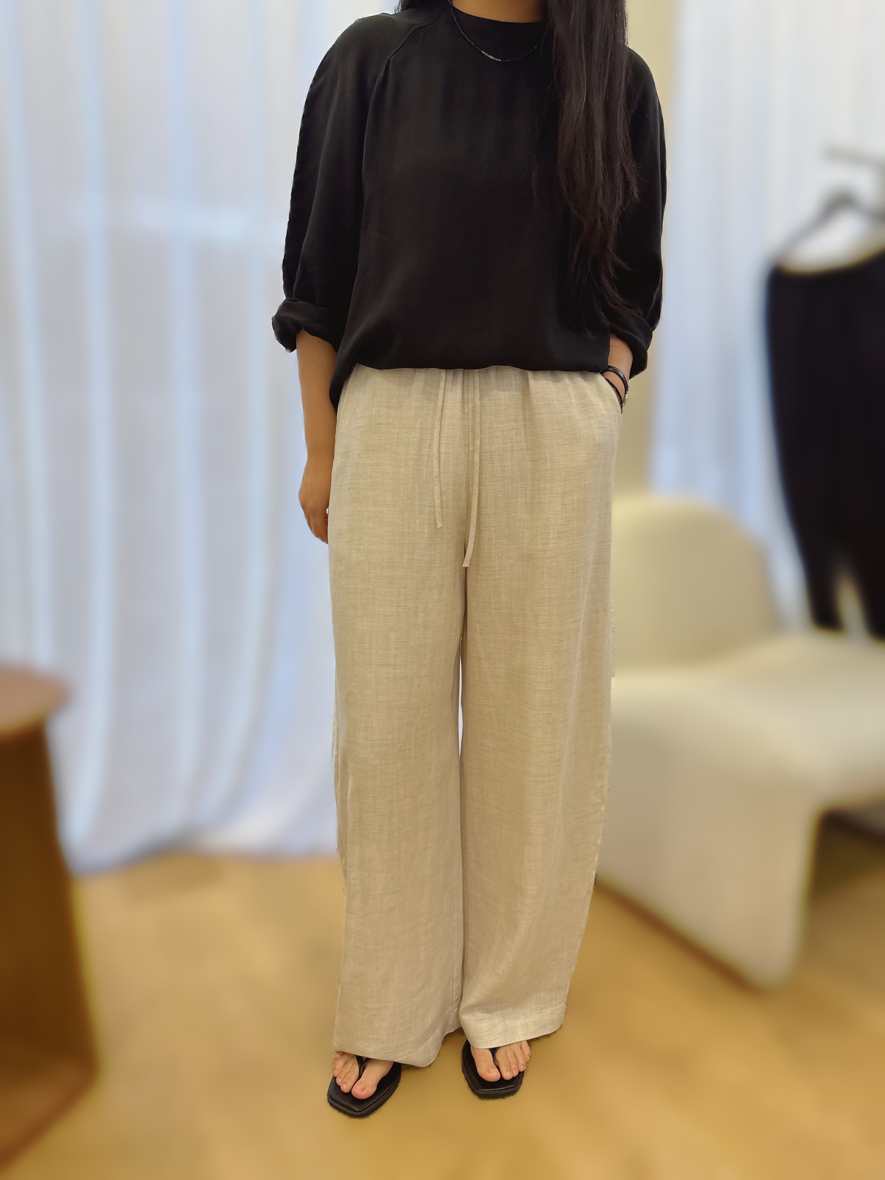 【限量】AQ08   橡根褲 S:腰25-32 HIP44 長40.5 / XL:腰30-37 HIP48 長40.5 $459