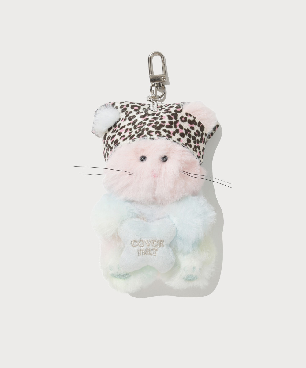 <韓國限時代購> COVERNAT CLOVER BEAR KEYCHAIN