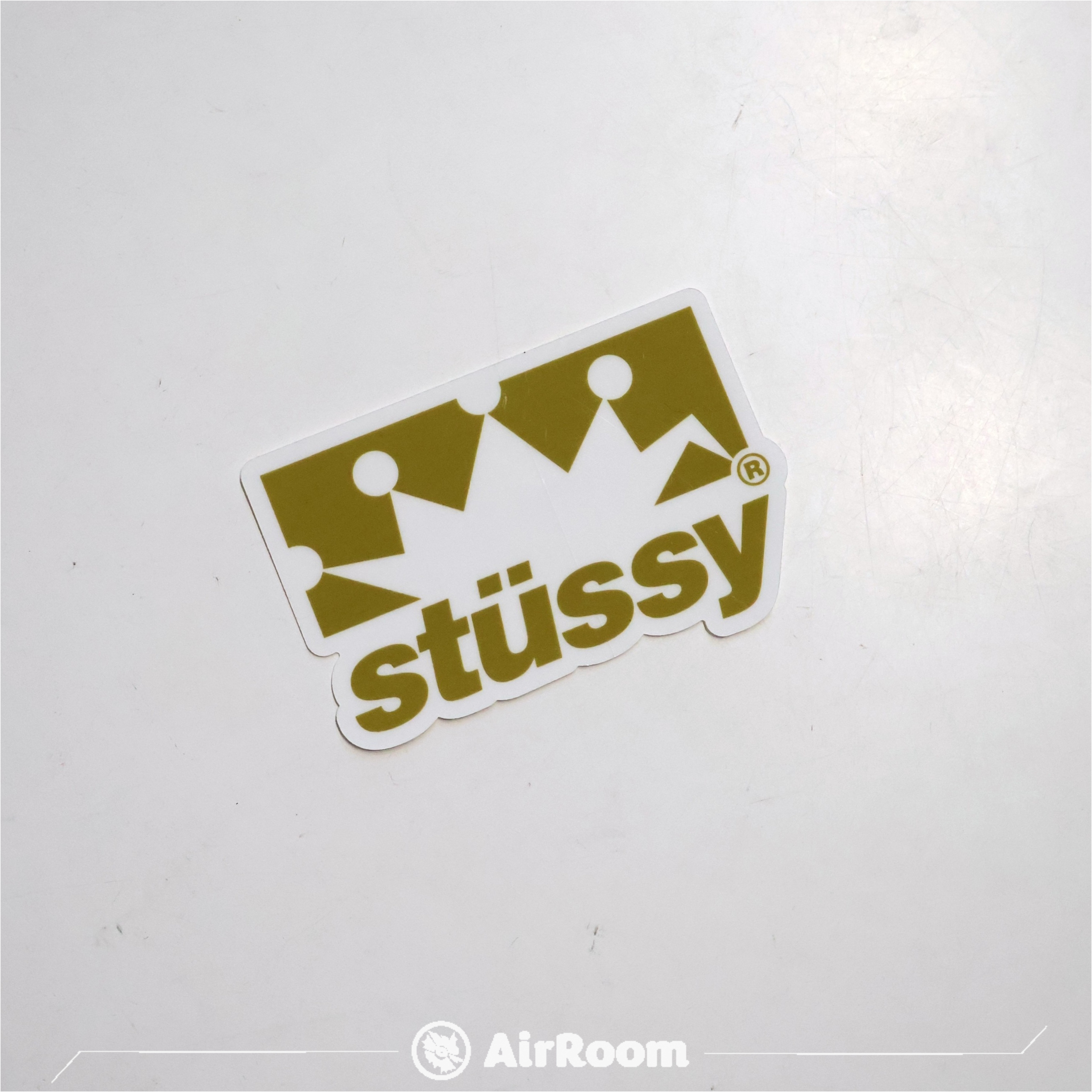 2026SS STUSSY LOGO 皇冠 文字 貼紙 現貨
