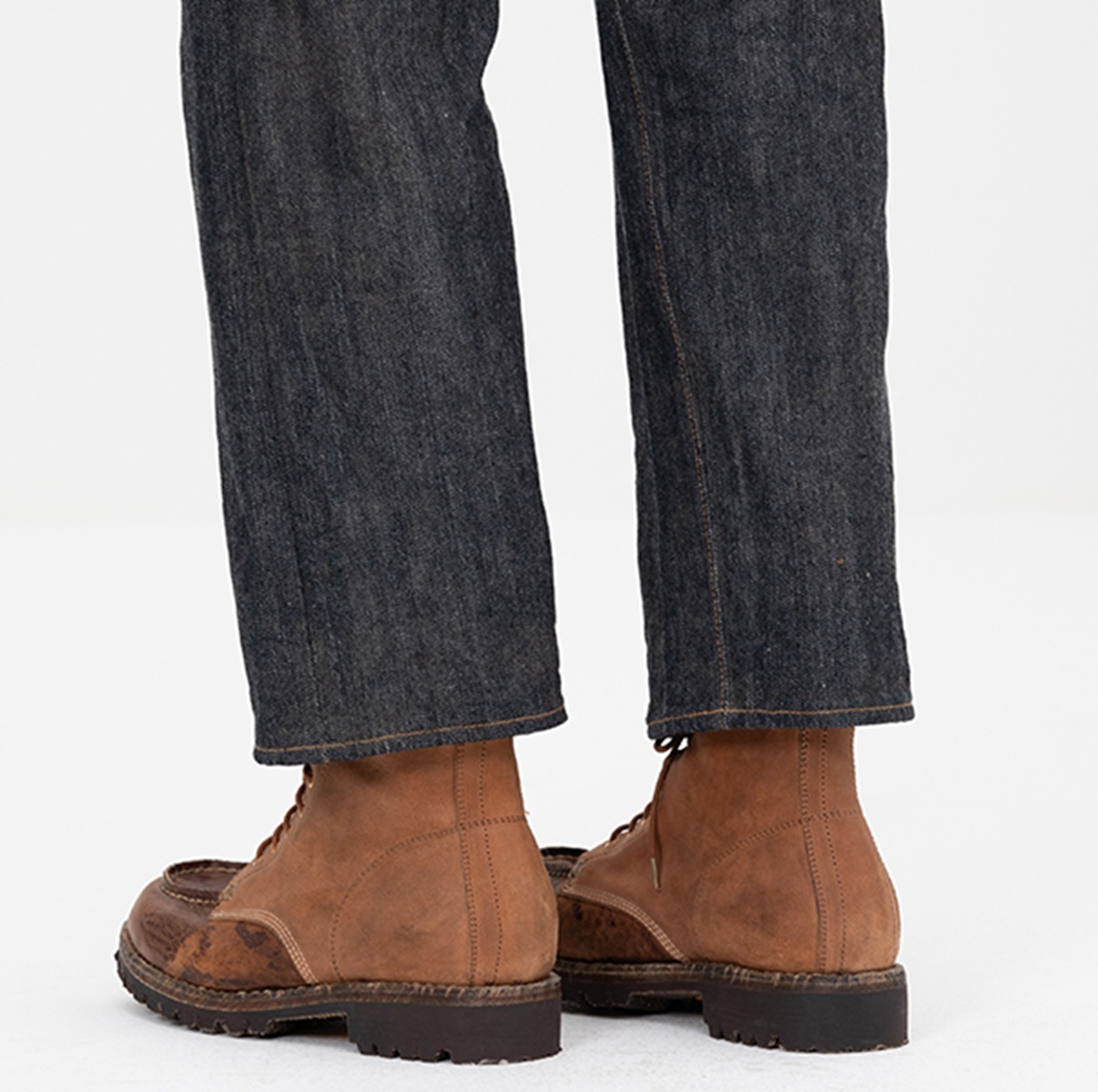 VISVIM 2026 SCOUT MOC BOOTS-FOLK *Italian Horsehide - BROWN PRE ORDER ITEM (預訂中)
