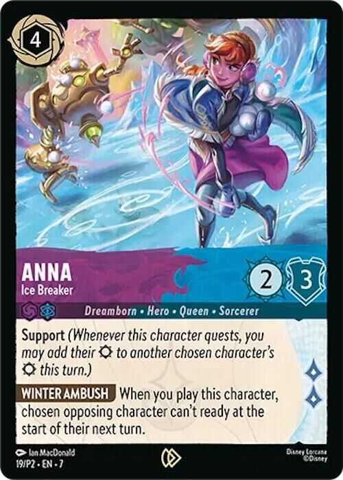 Disney Lorcana Promo - 19/P2 Anna - Ice Breaker