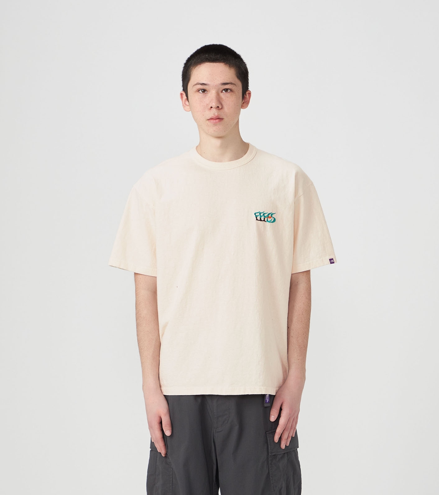 預購┃TNF 紫標 FFFES Graphic Tee 美國棉 棉天竺 揪形蟲 短T 刺繡 日本製