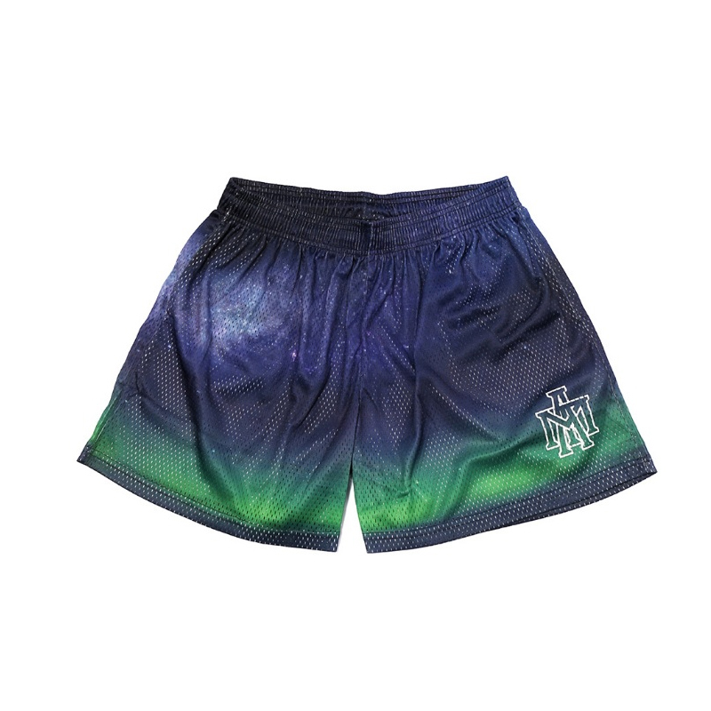 MTA AURORA MESH SHORTS 漸層 單層網布 極光星空 網布 短褲 MTA-13 [台灣現貨]