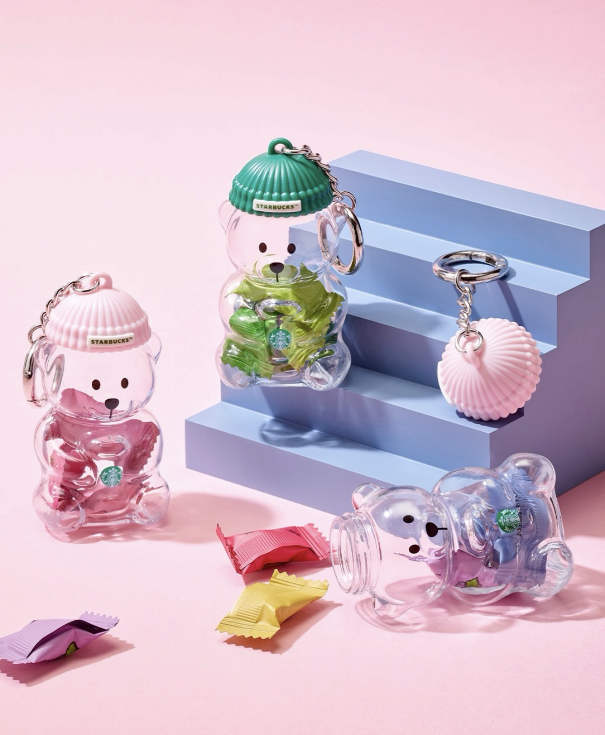 <韓國代購> STARBUCKS BEAR KEYCHAIN